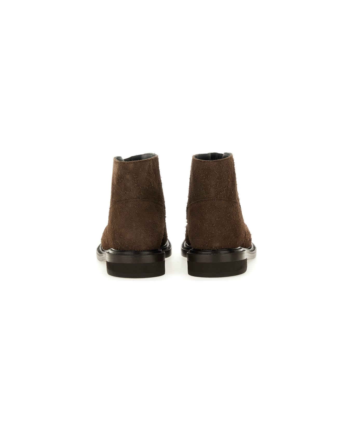 Moschino Crust "olivia" Boot - BROWN