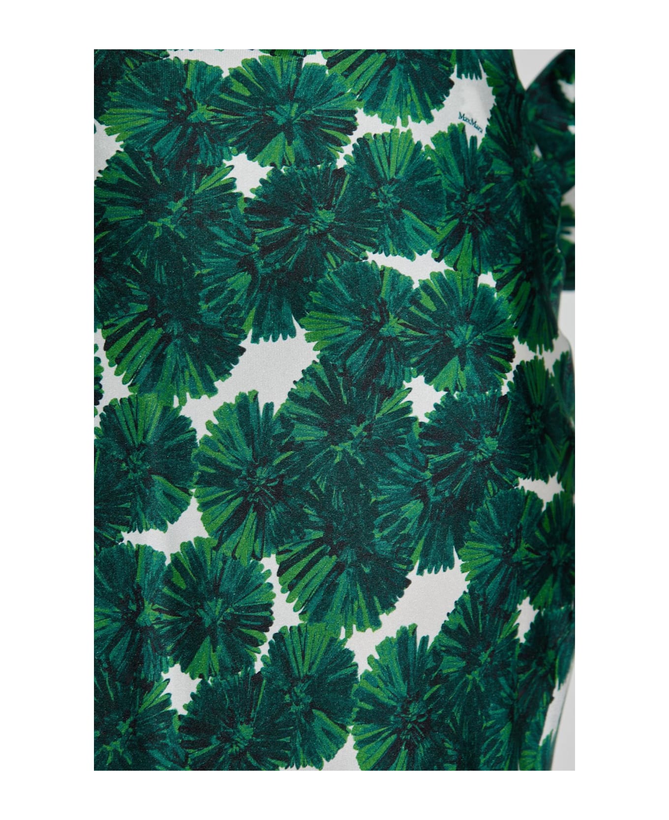 Max Mara Silk Skirt `recital` - VERDE SMERALDO