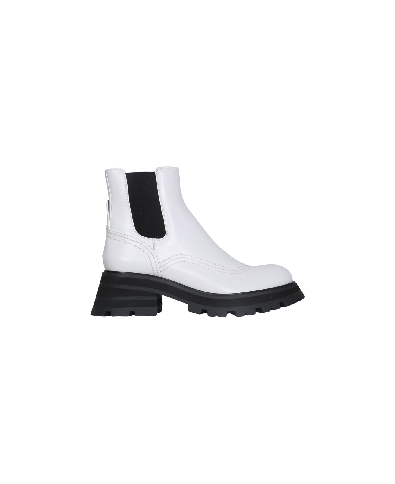 Alexander McQueen Wander Chelsea Boots - IVORY ブーツ