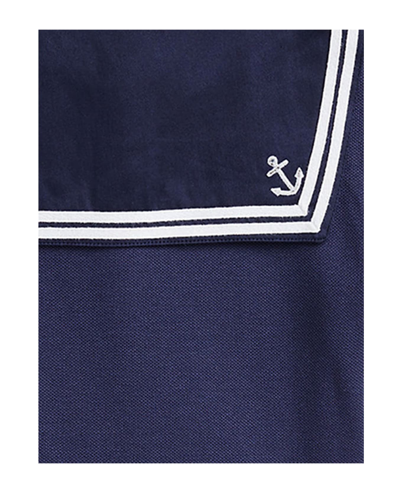 Polo Ralph Lauren Stretch Cotton Polo Shirt With Loogo - Blue