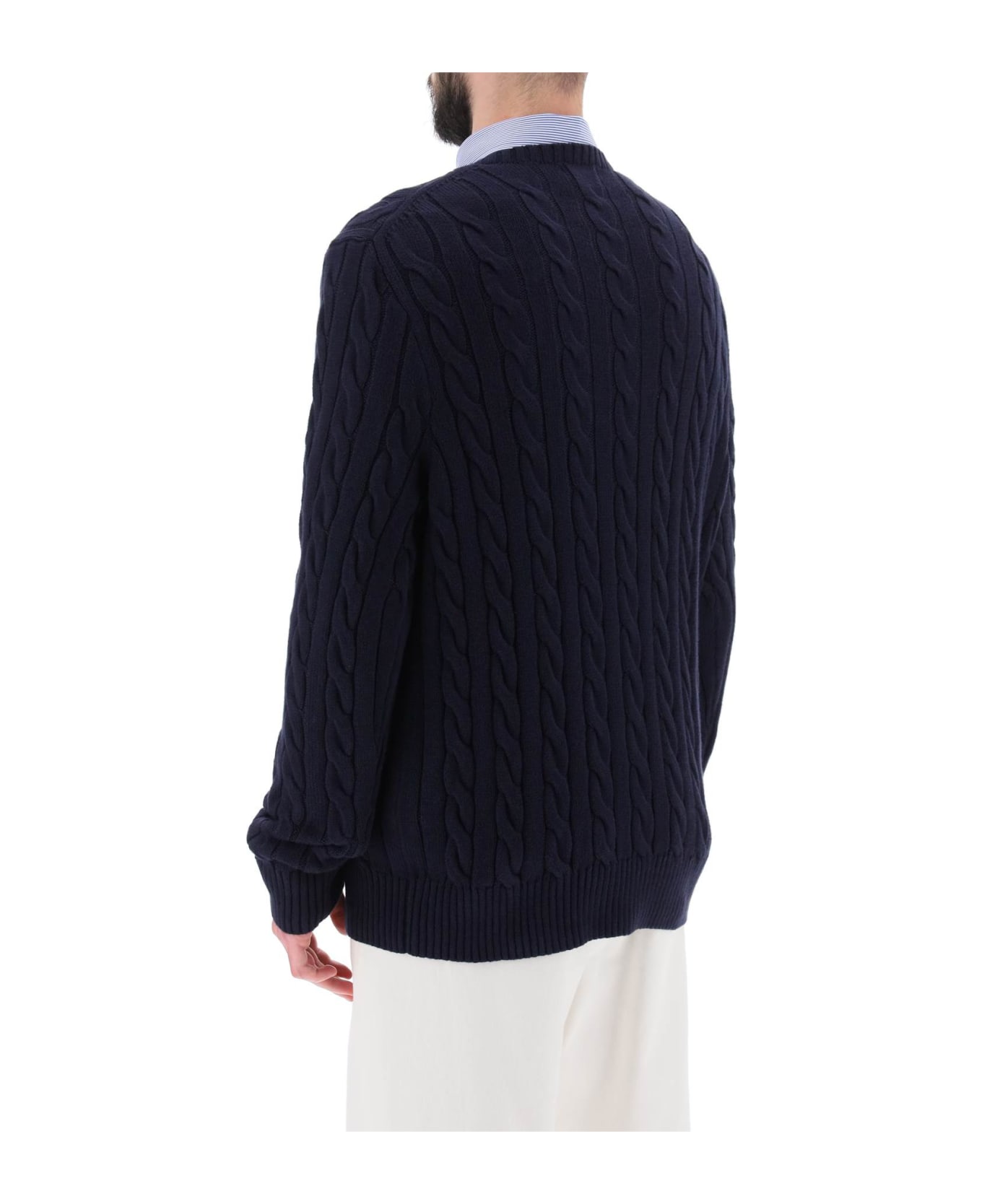 Polo Ralph Lauren Cotton-knit Sweater - HUNTER NAVY (Blue)