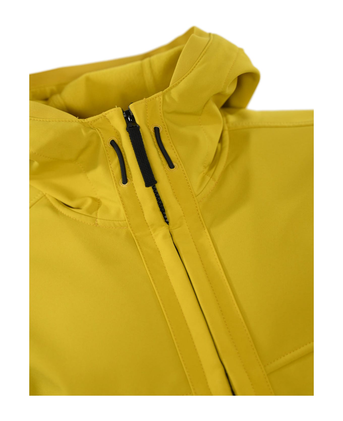 Stone Island Soft Shell-r Jacket Q0322 - Mustard