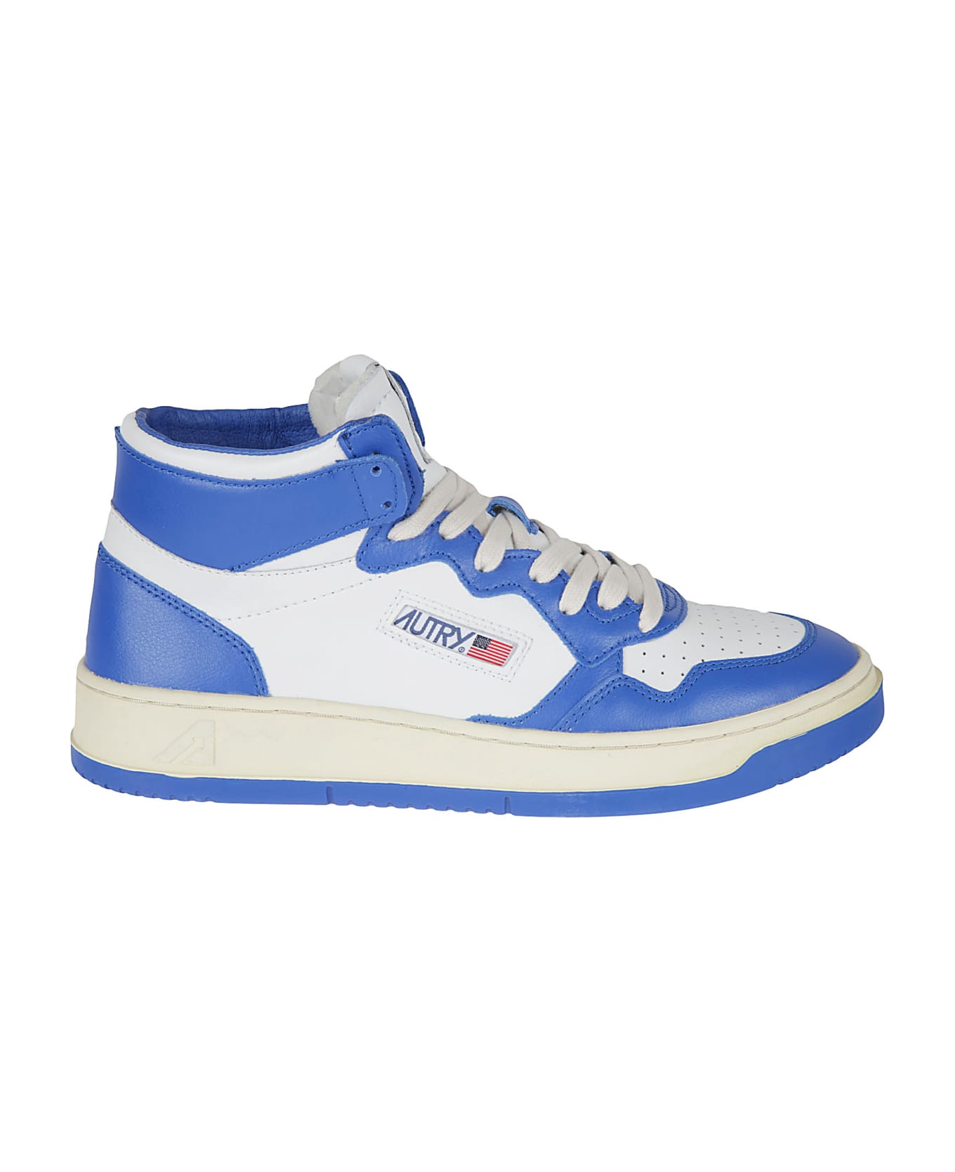 Autry High-top Lace-up Sneakers - BLUE