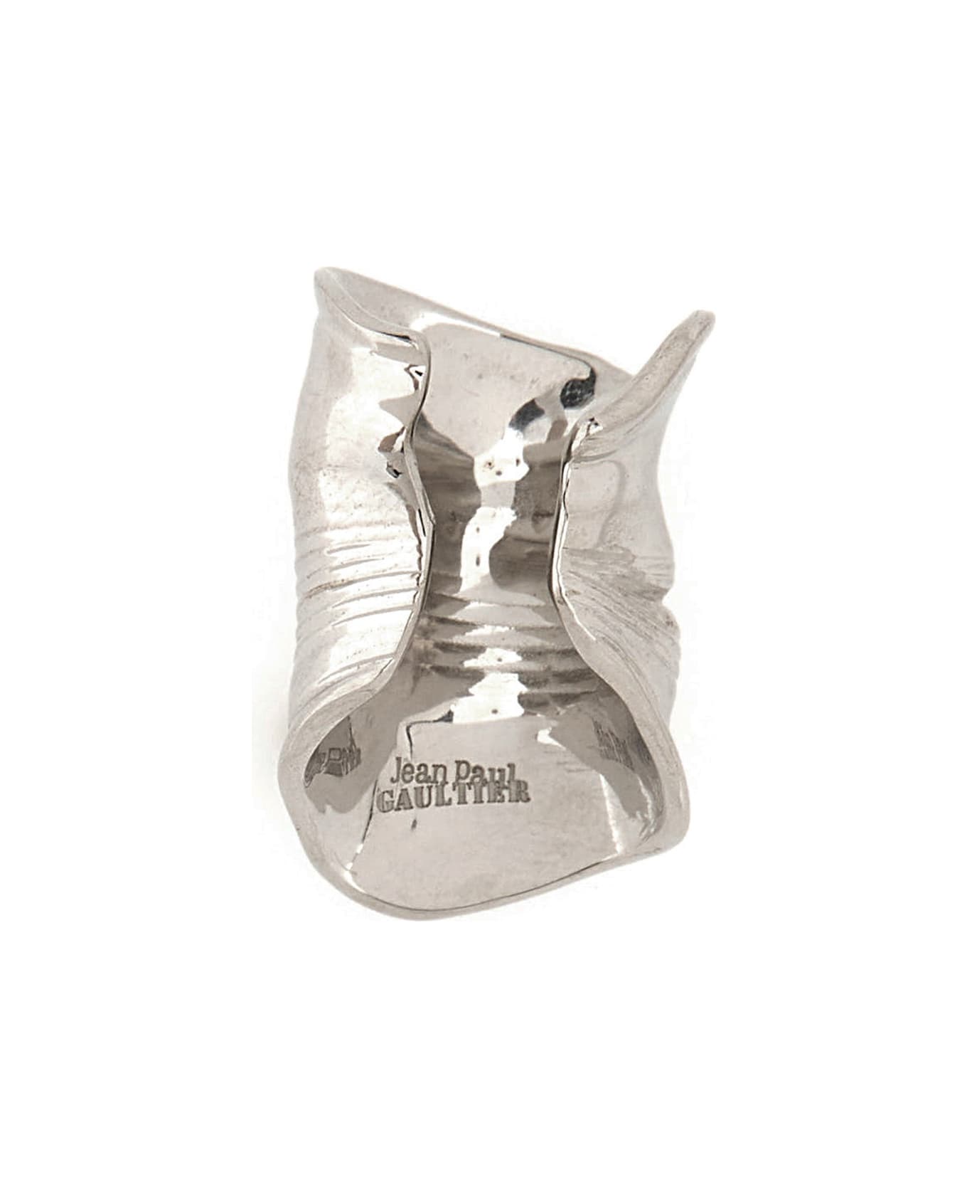 Jean Paul Gaultier "the Crushed Can" Earring - SILVER