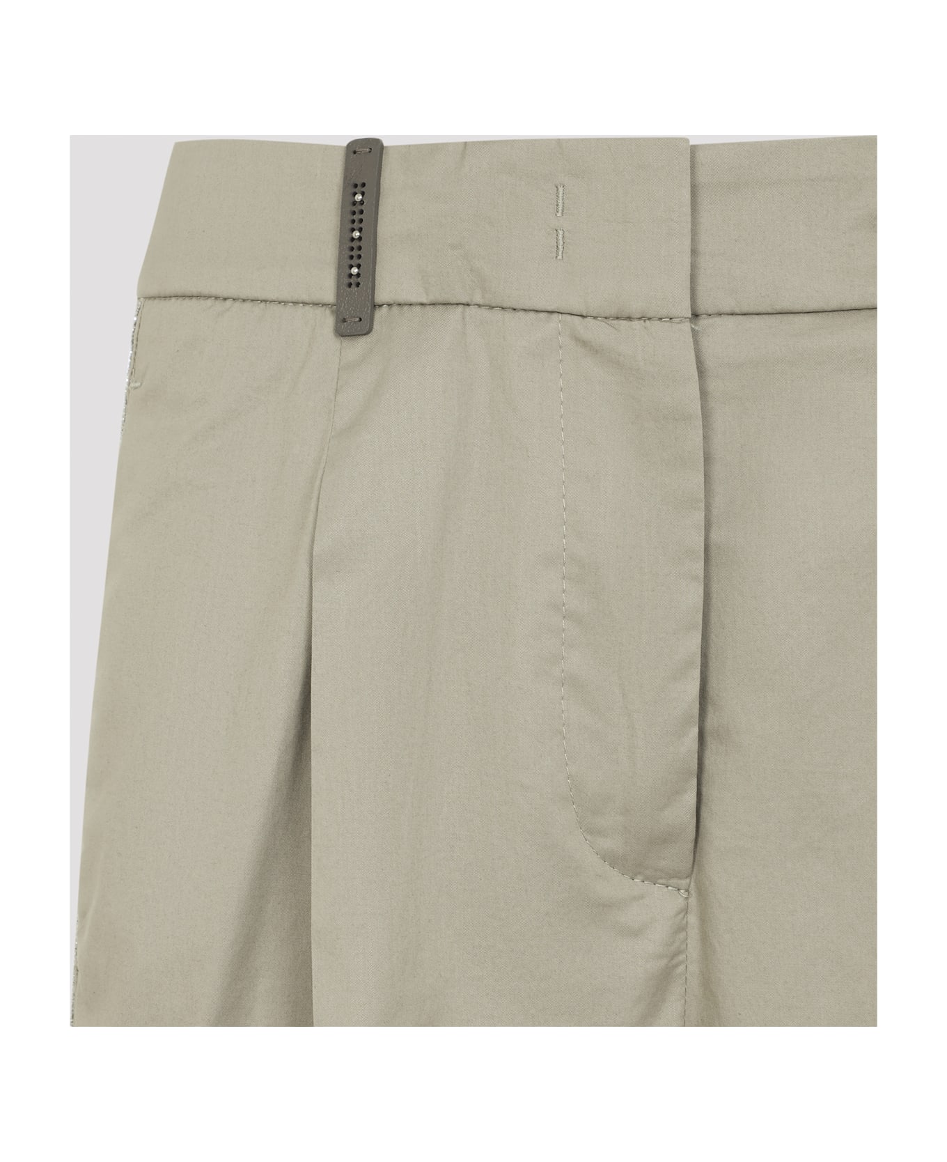 Peserico Cotton Pants - Verde Foglia D`olivo