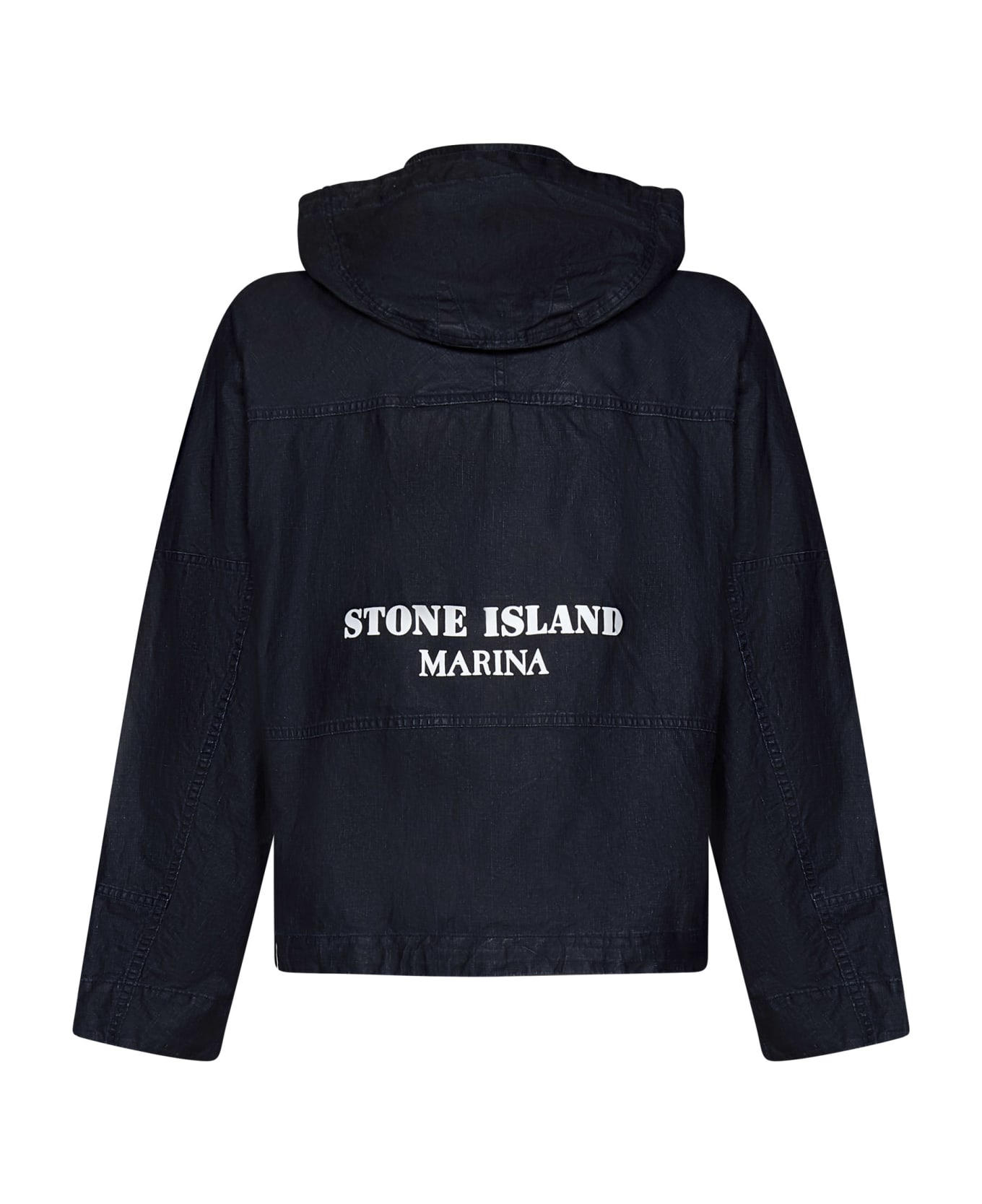 Stone Island Marina_raw Jacket - DENIM SCURO