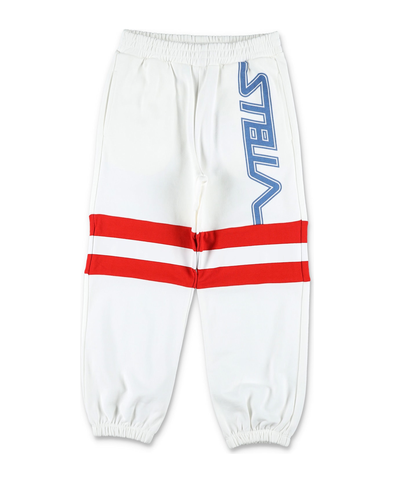 Stella McCartney Kids Kid - Varsity Logo Sweatpants - WHITE