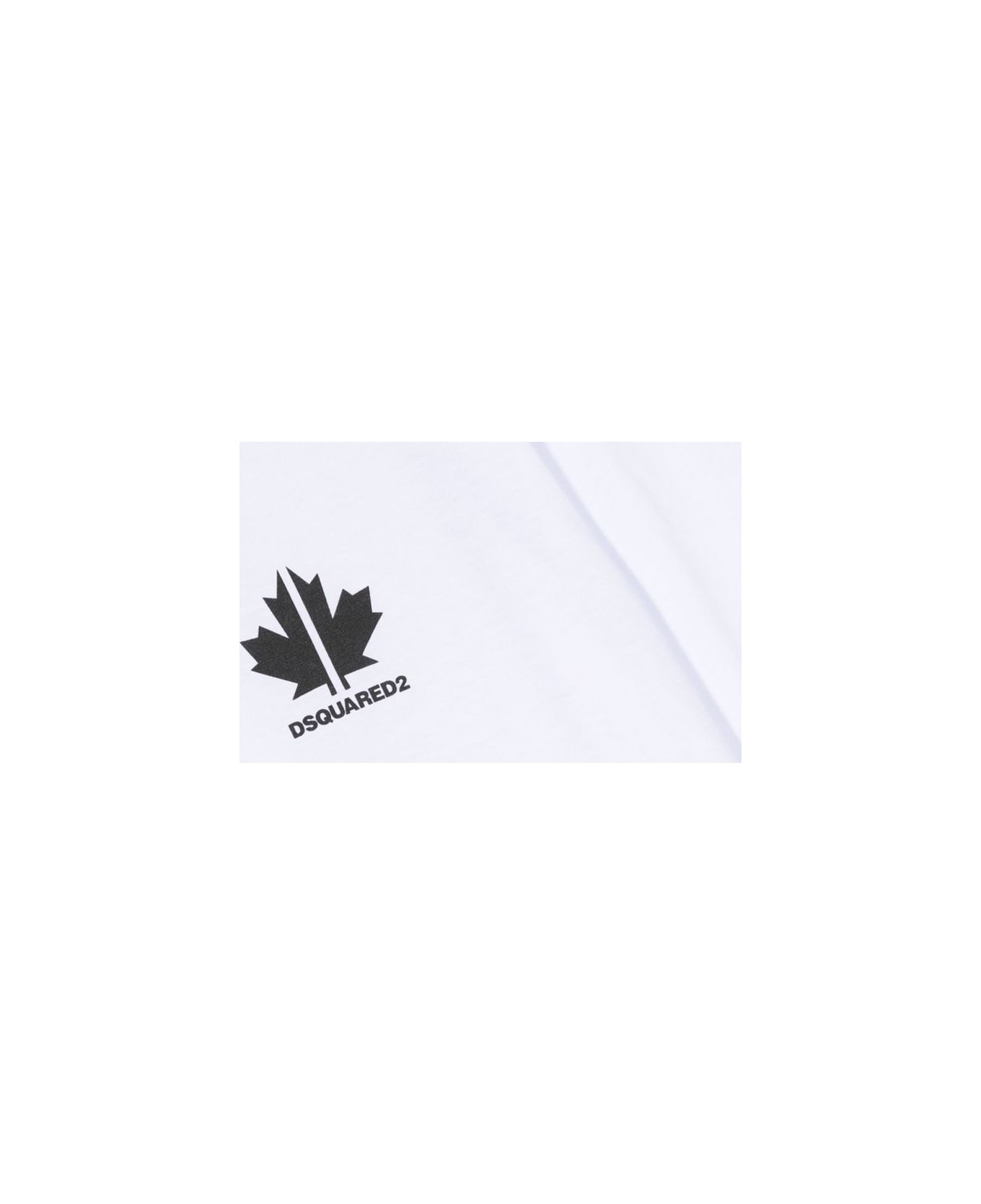 Dsquared2 Mc Slouch Fit T-shirt - WHITE