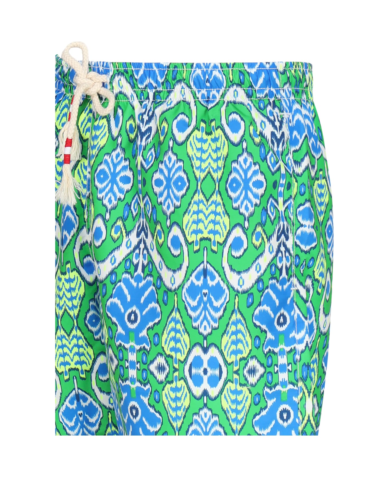 MC2 Saint Barth Capri Boho Shorts Costume - Light blue, green