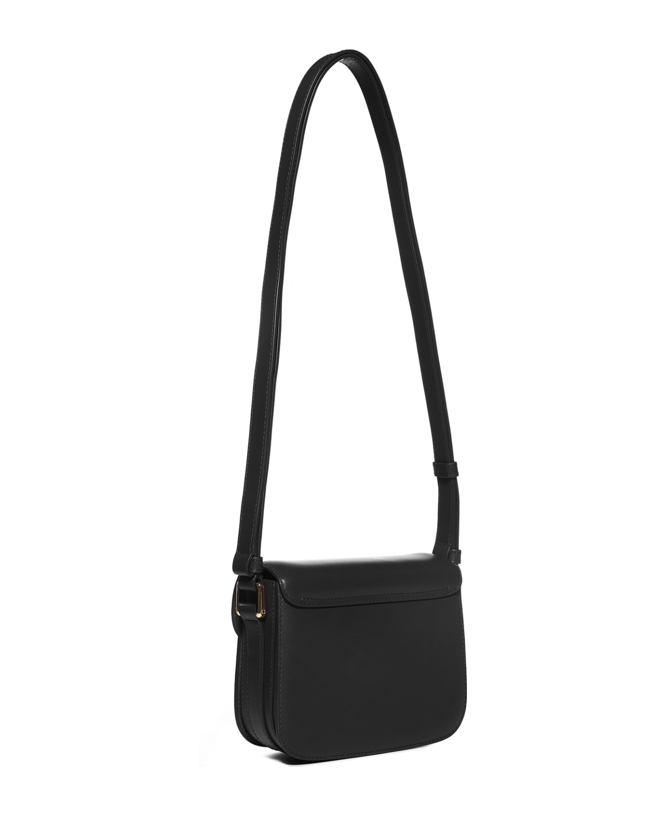 A.P.C. Grace Mini Shoulder Bag - BLACK