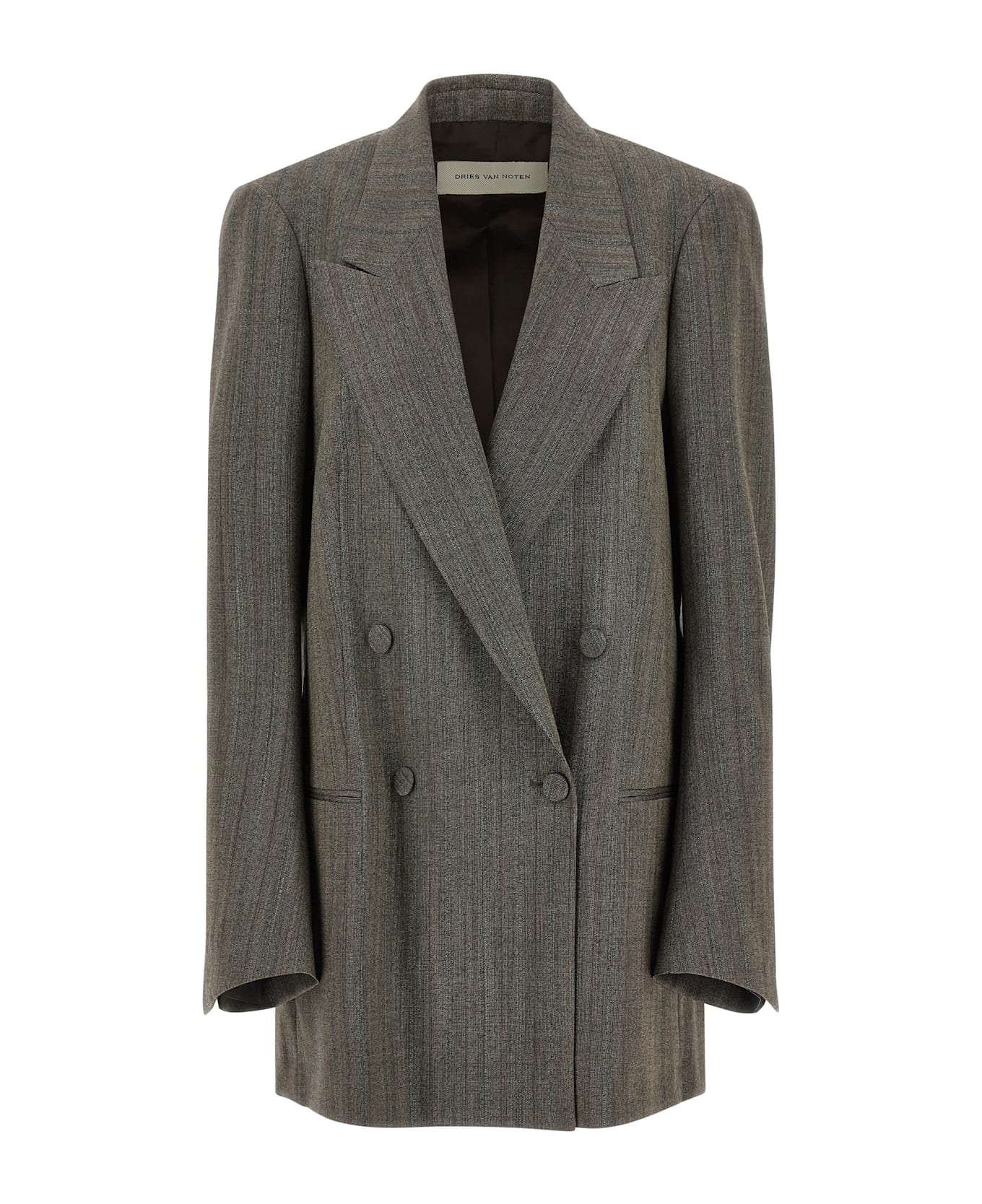 Dries Van Noten 
blink
 Blazer - Gray
