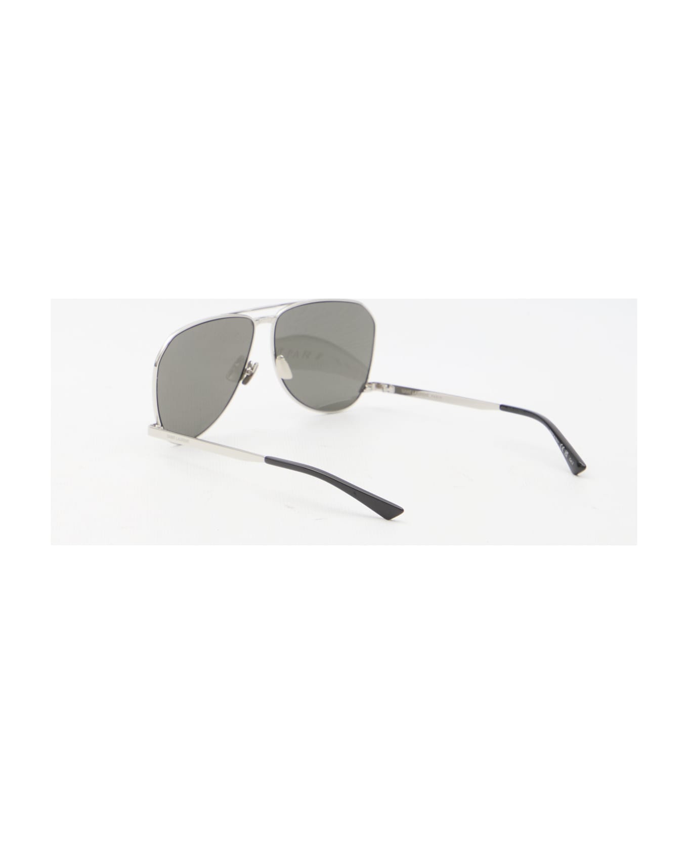 Saint Laurent Eyewear Sl 690 Dust Sunglasses - Metal Silver Grey