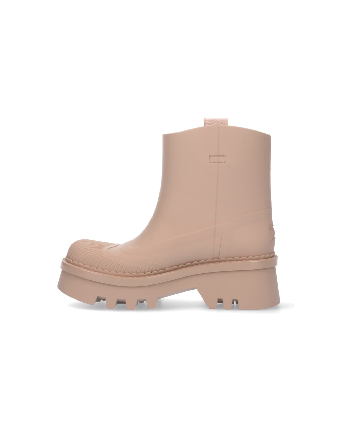 Chloé Rain Boots "raina" - Beige