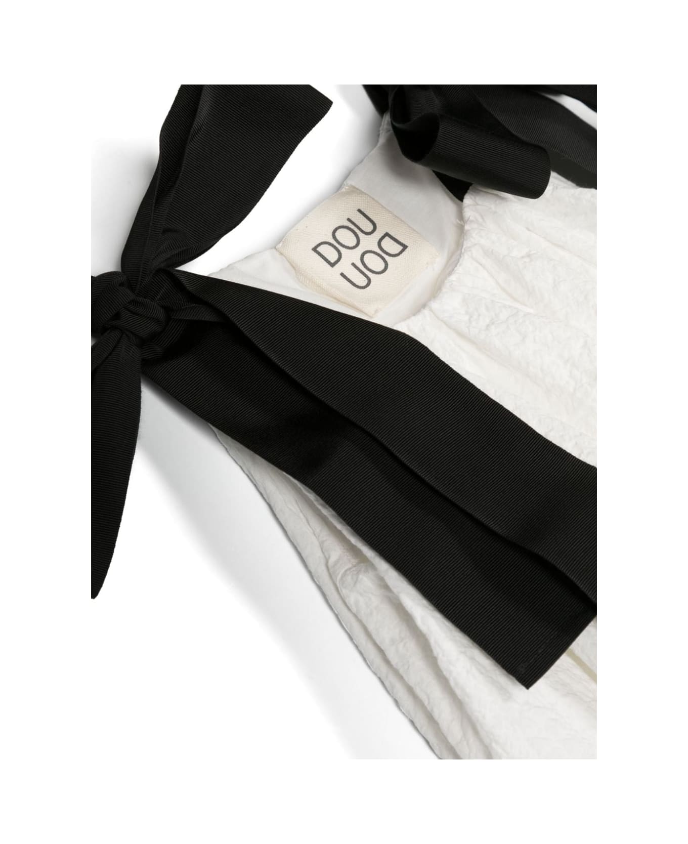Douuod Long Sleeveless Dress - White ワンピース＆ドレス
