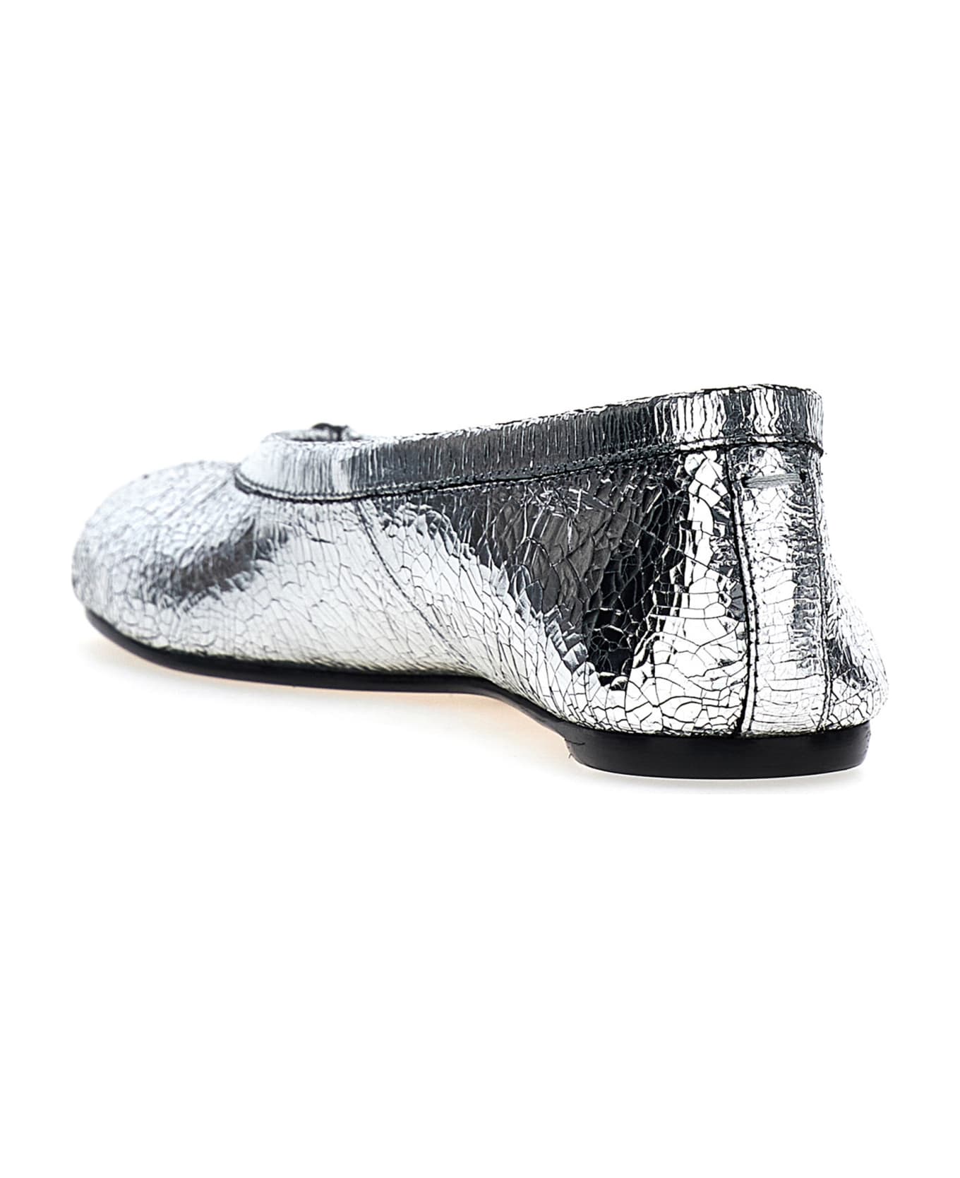 Maison Margiela Tabi Ballet Shoes - Silver