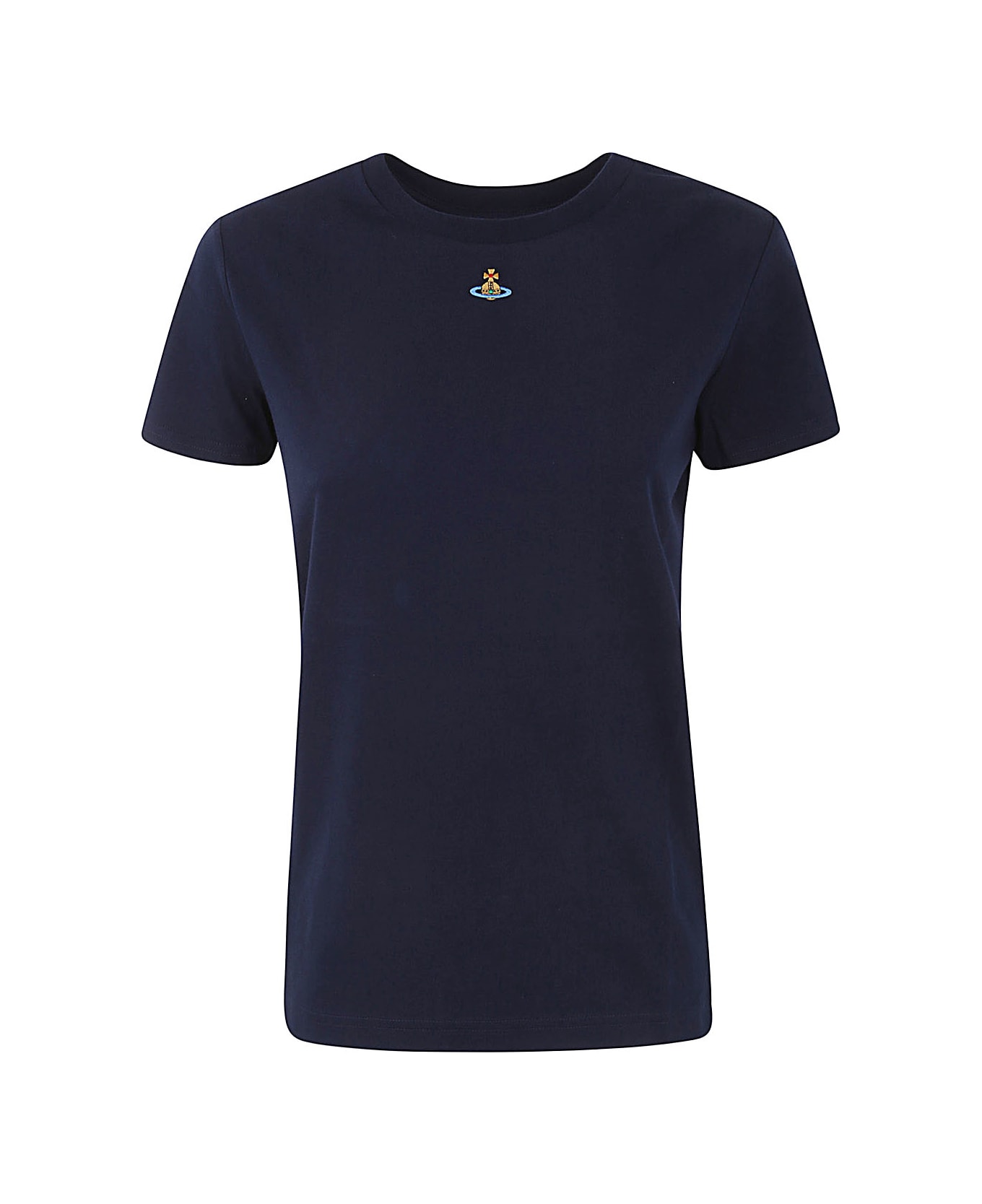 Vivienne Westwood Orb Peru` T-shirt - Navy