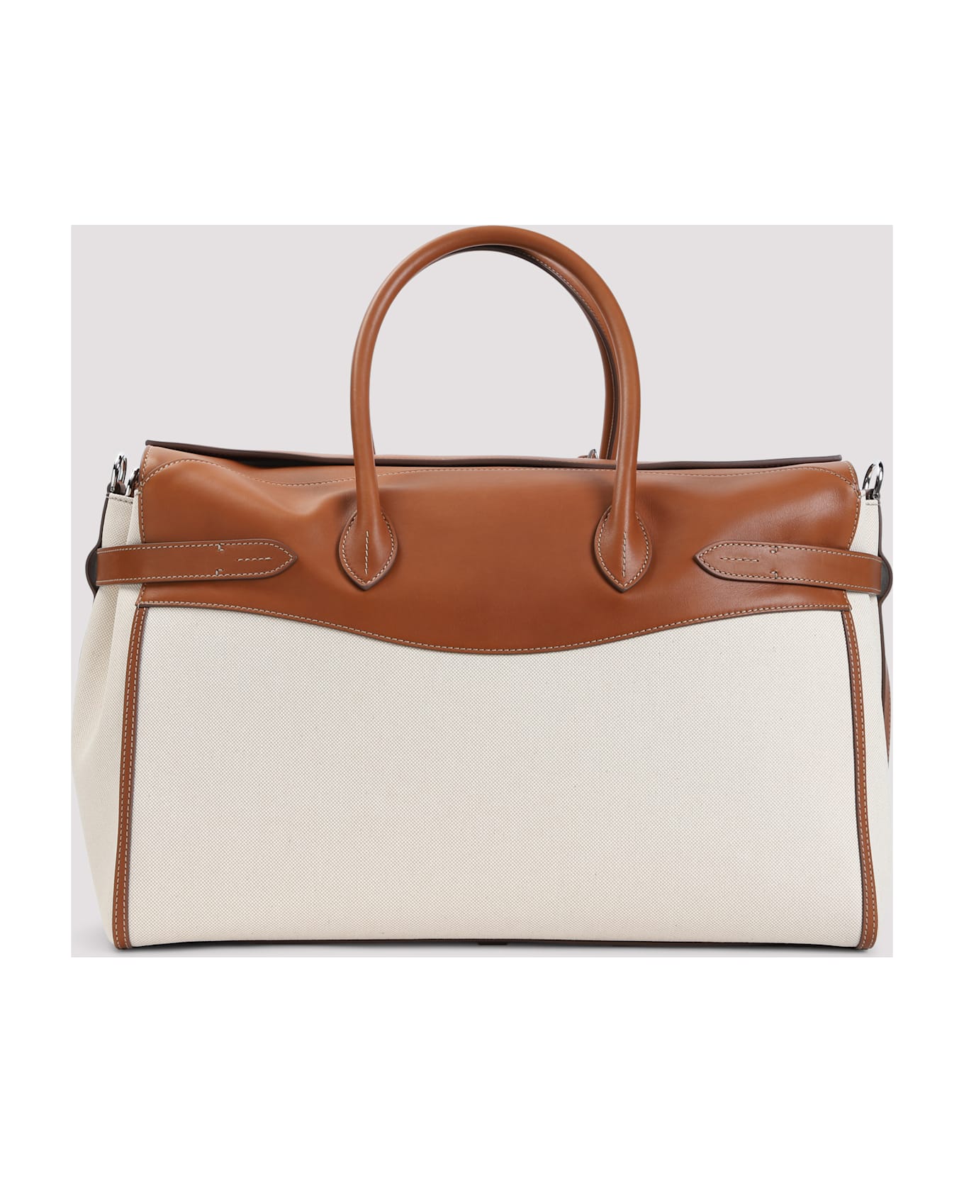Ralph Lauren Duffle Large Tote Bag - Rl Gold