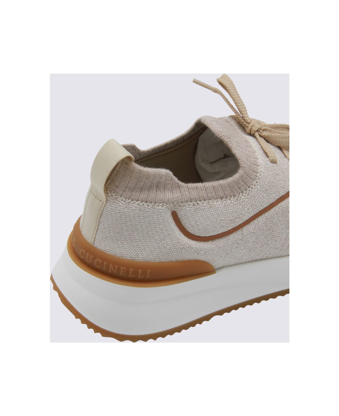 Brunello Cucinelli Beige Sneakers