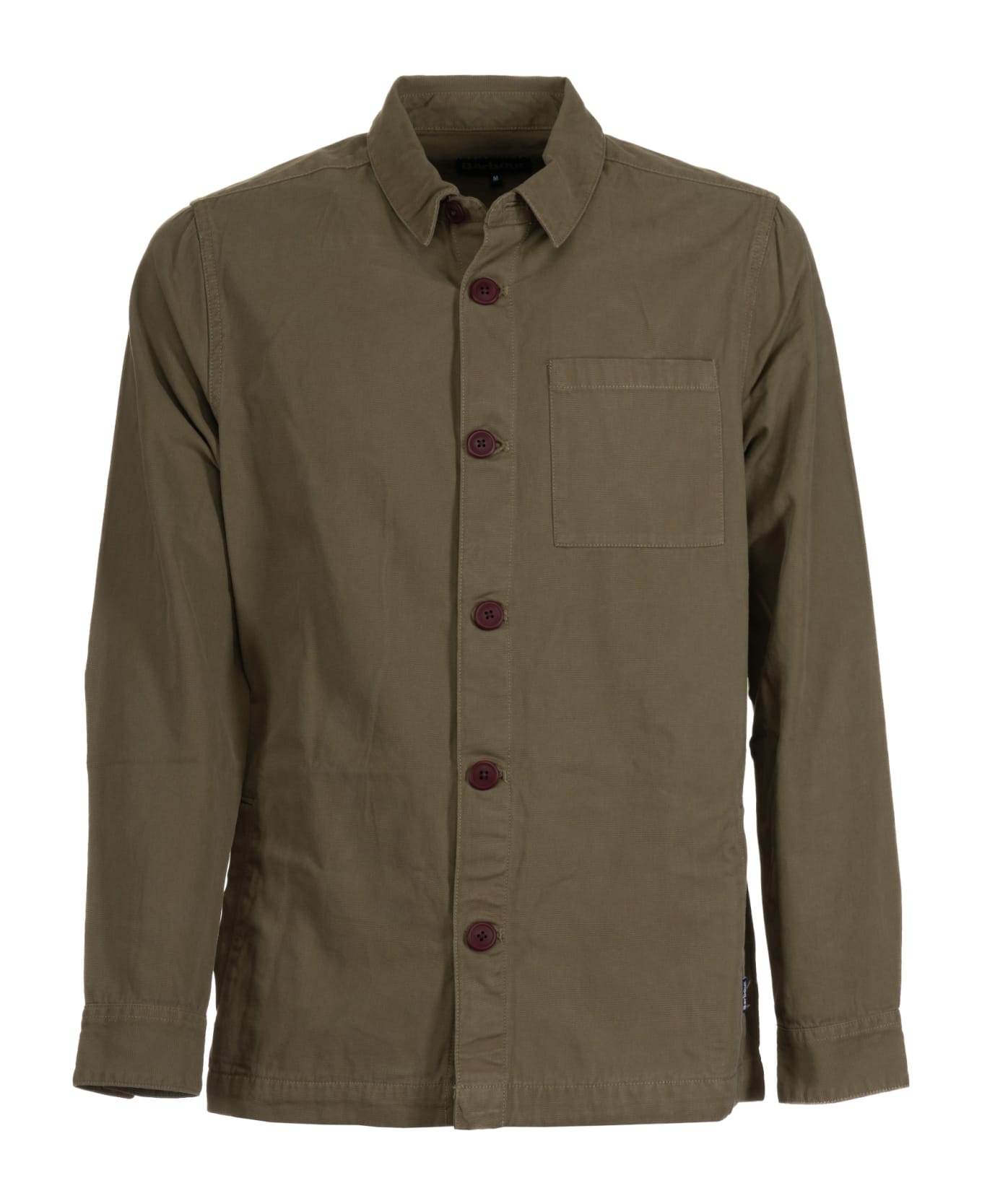 Barbour Washed Overshirt - Green