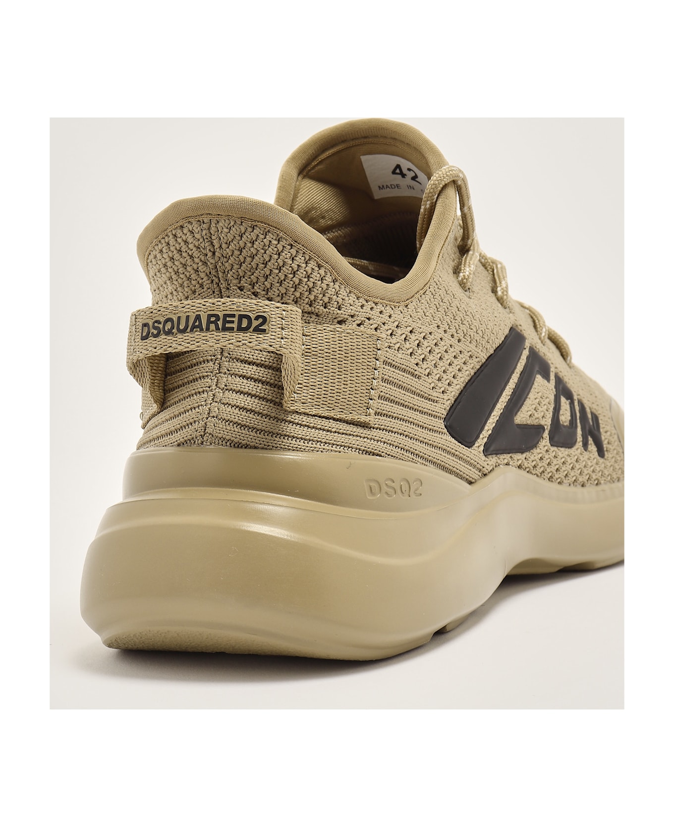 Dsquared2 Sneakers Sneaker - kaki/noir