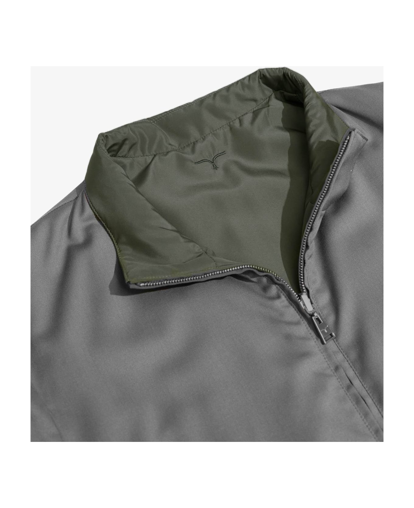 Larusmiani Reversible Wool Jacket Jacket - LightGray