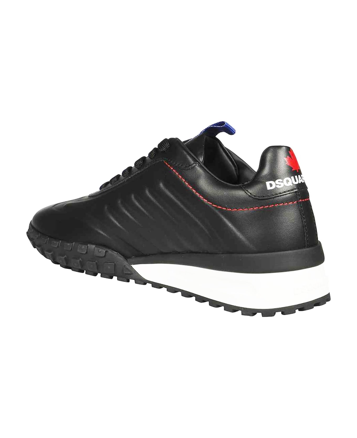 Dsquared2 Legend Leather Sneakers - Black