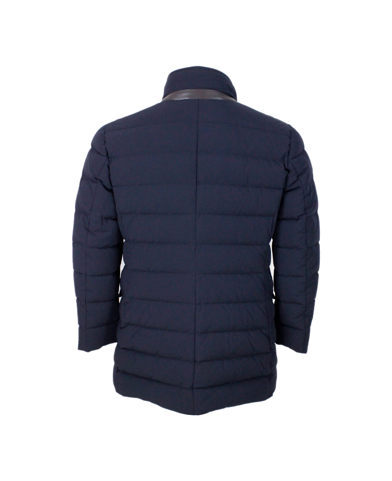 Moorer Coat - Dark blu