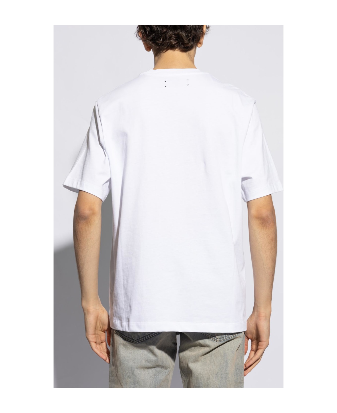 AMIRI T-shirt With Logo - Bianco