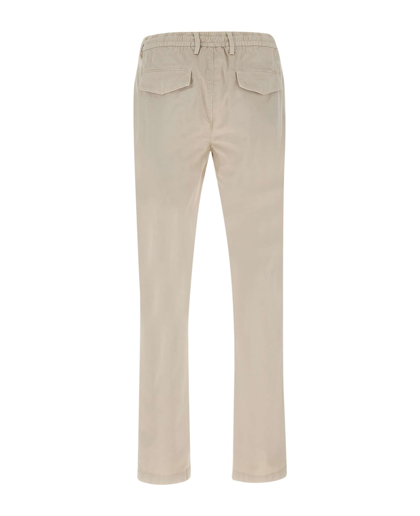 Eleventy Stretch Cotton Trousers - BEIGE ボトムス
