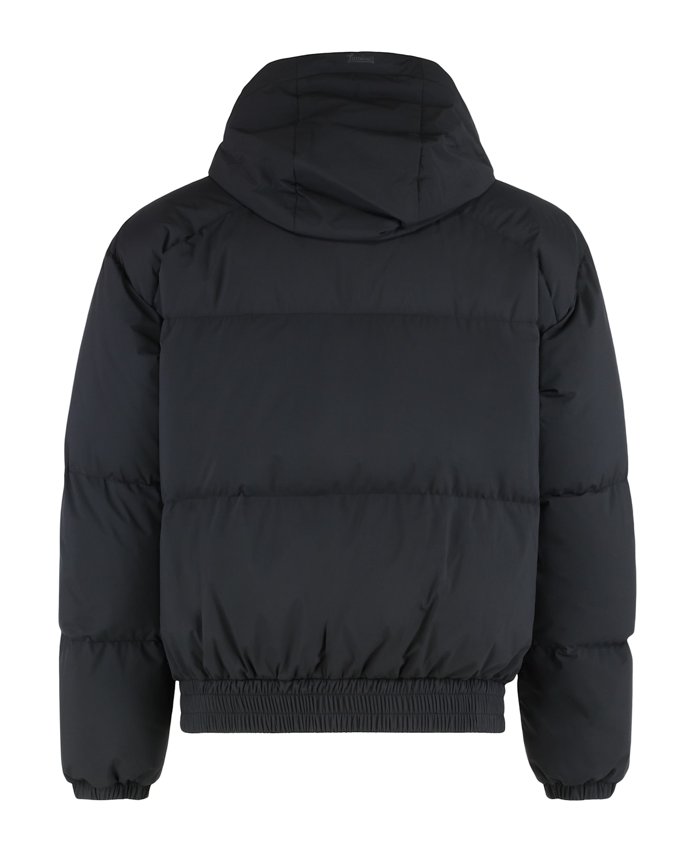 Herno Laminar Down Jacket With Hood - black