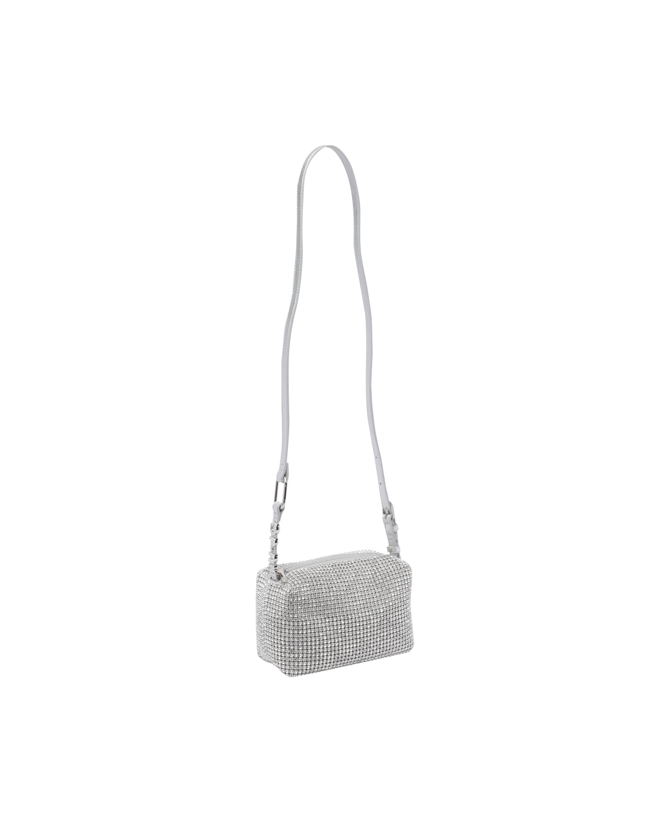 Liu-Jo Strass Shoulder Bag - Silver