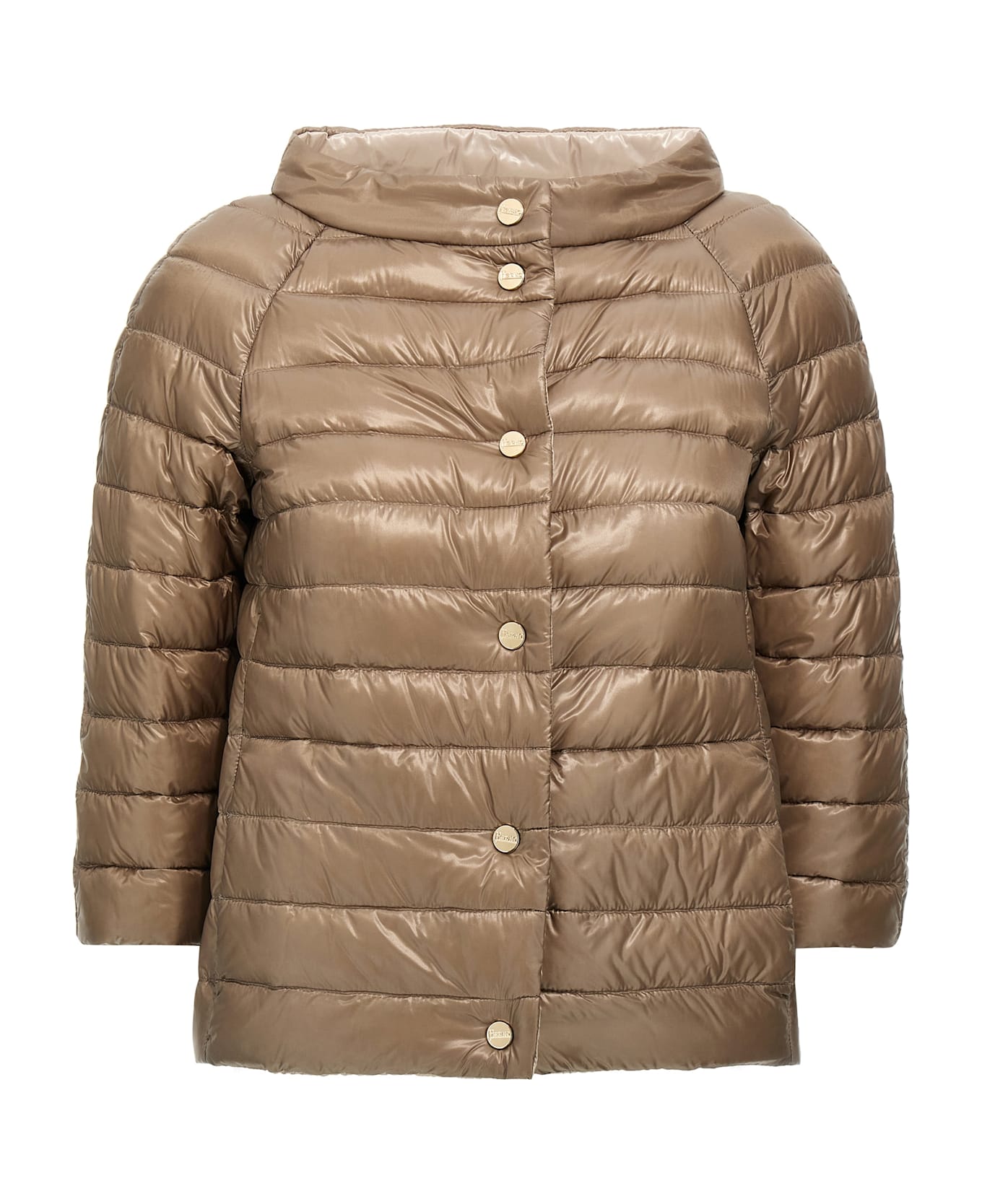 Herno Reversible Hood - TORTORA CHANTILLY