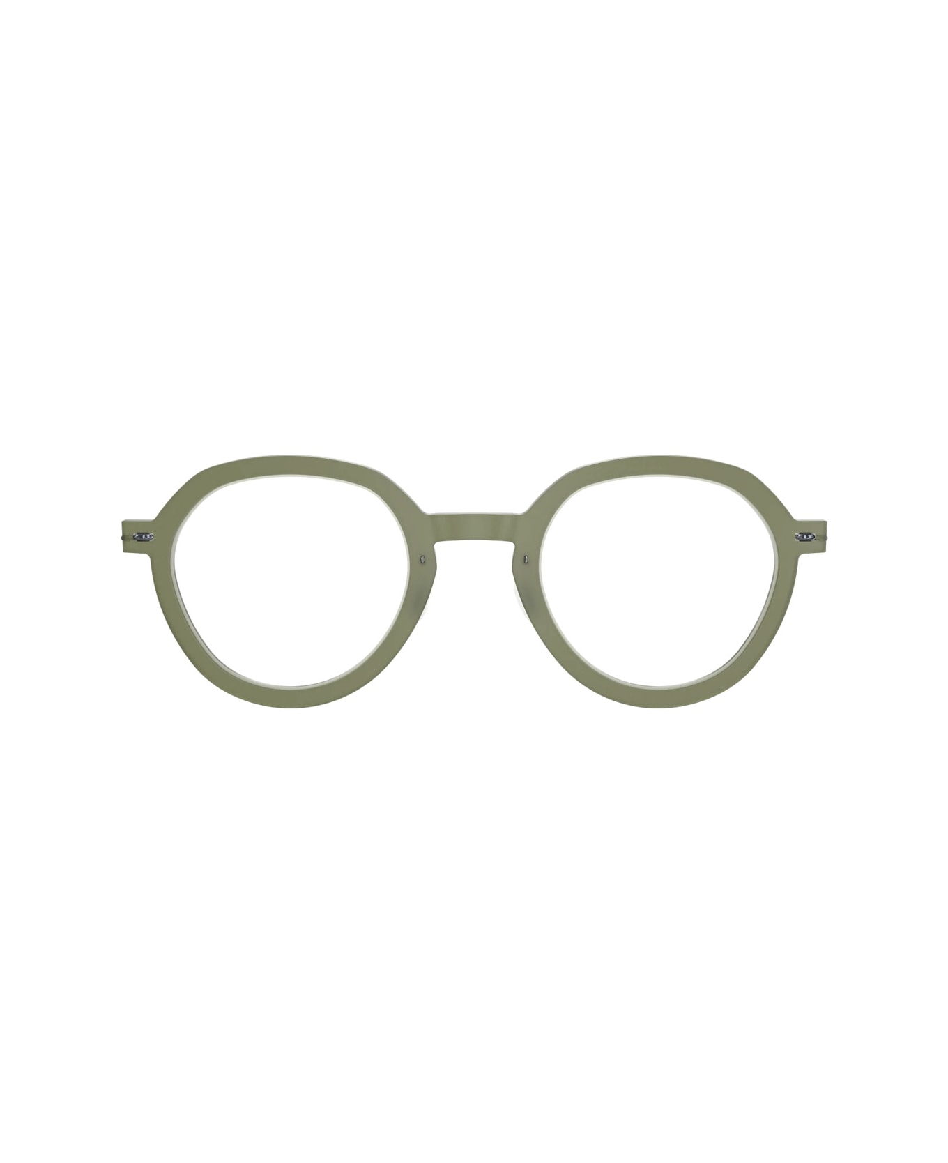 LINDBERG N.o.w. 6640 C11m Pu16 804 Verde Matte Grigio Glasses - Verde