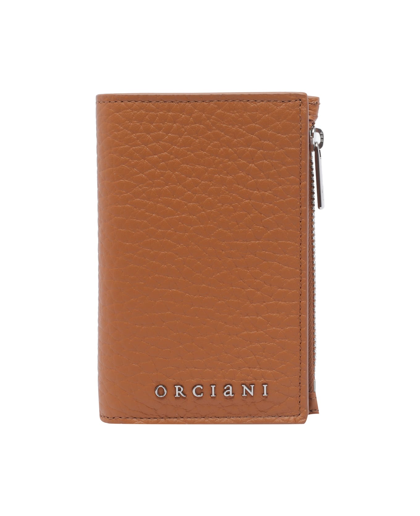 Orciani Logo Wallet - Beige
