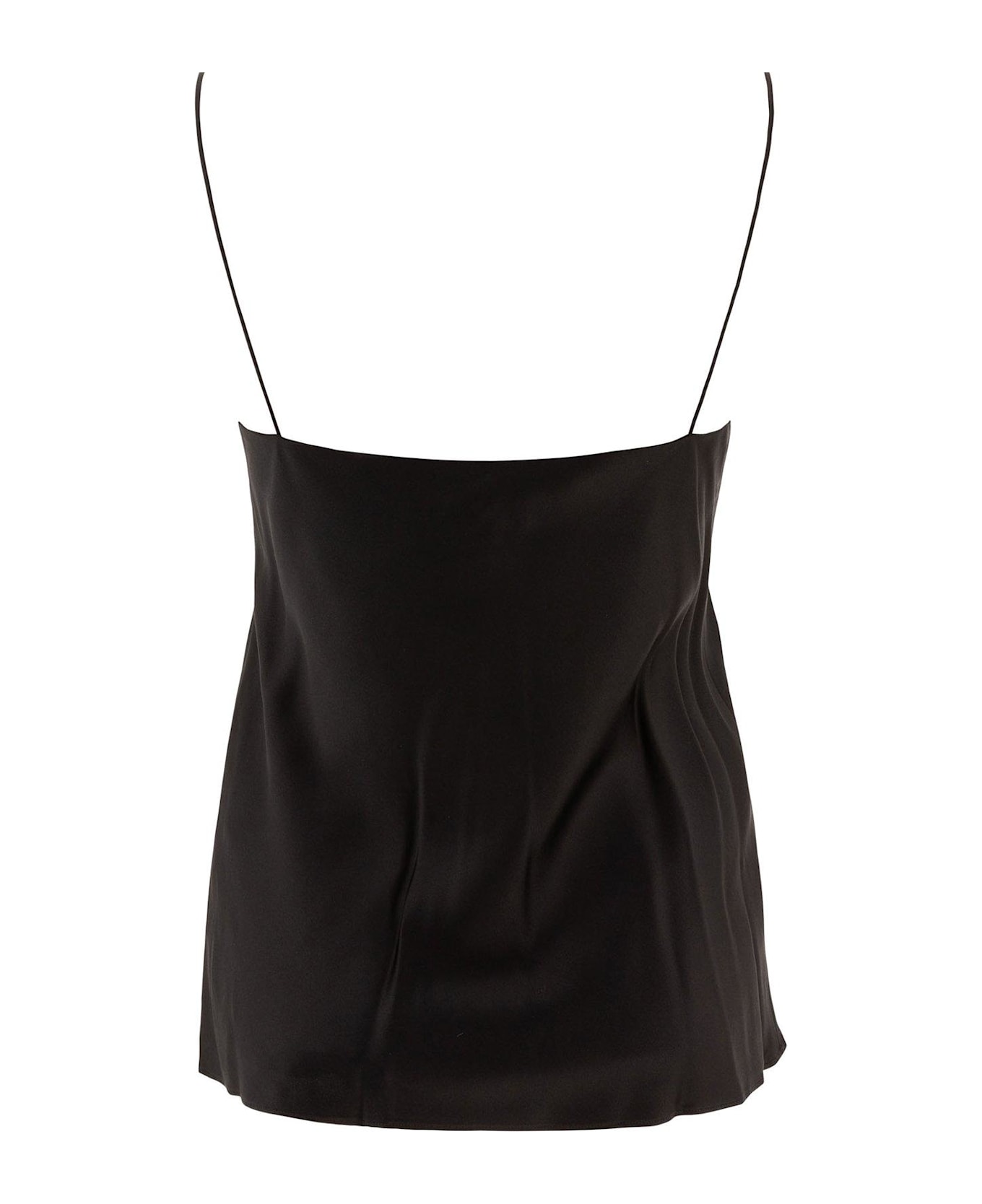 Max Mara Metello V-neck Sleeveless Top - Nero