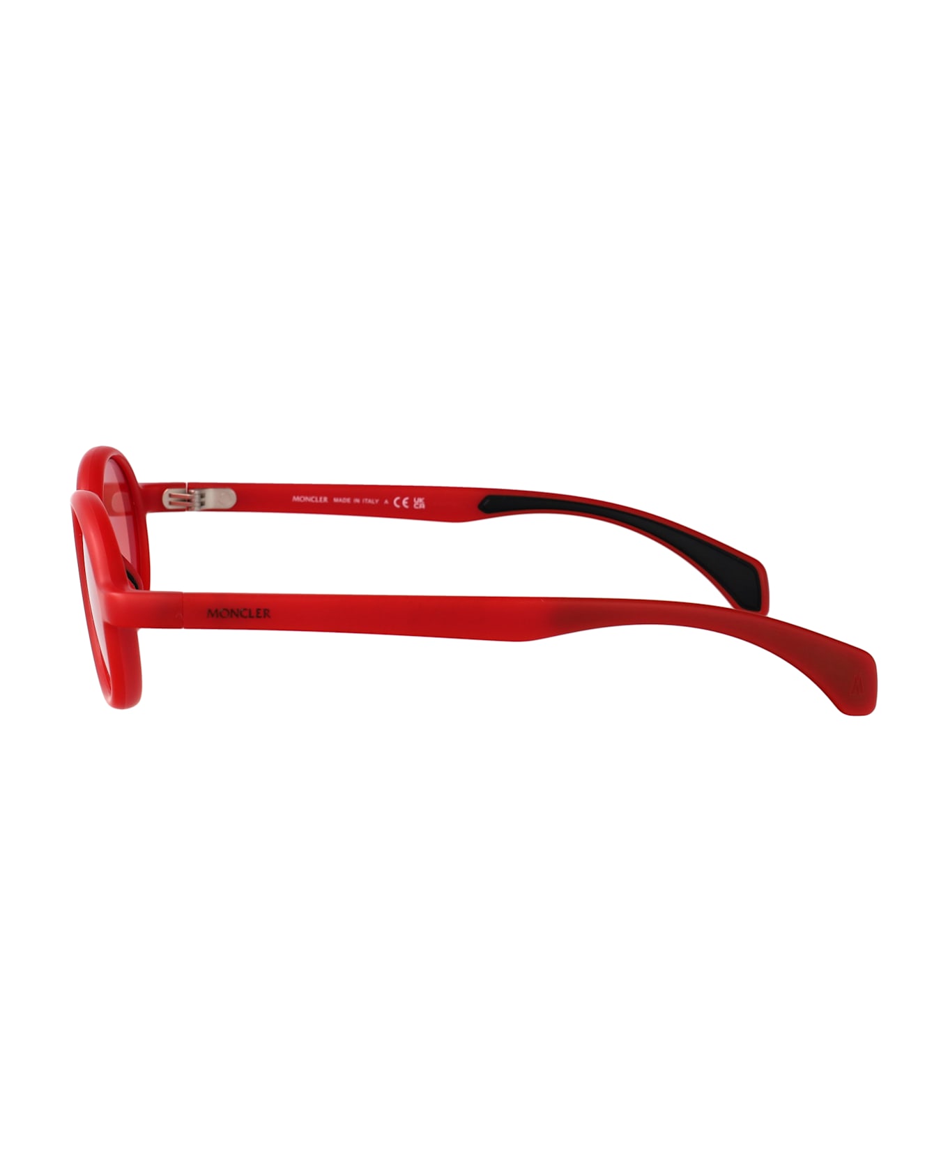 Moncler Eyewear Caprice Sunglasses - MATTE MILKY RED
