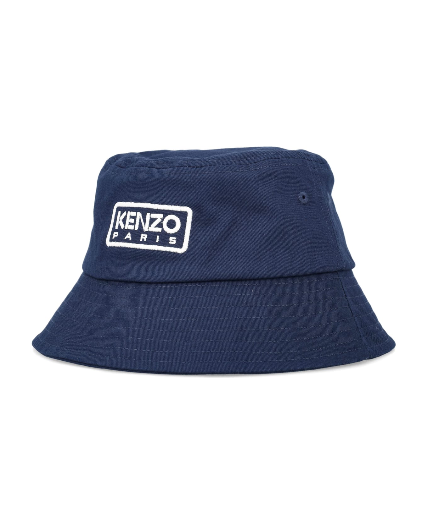 Kenzo Kids Logo Bucket Hat - NAVY