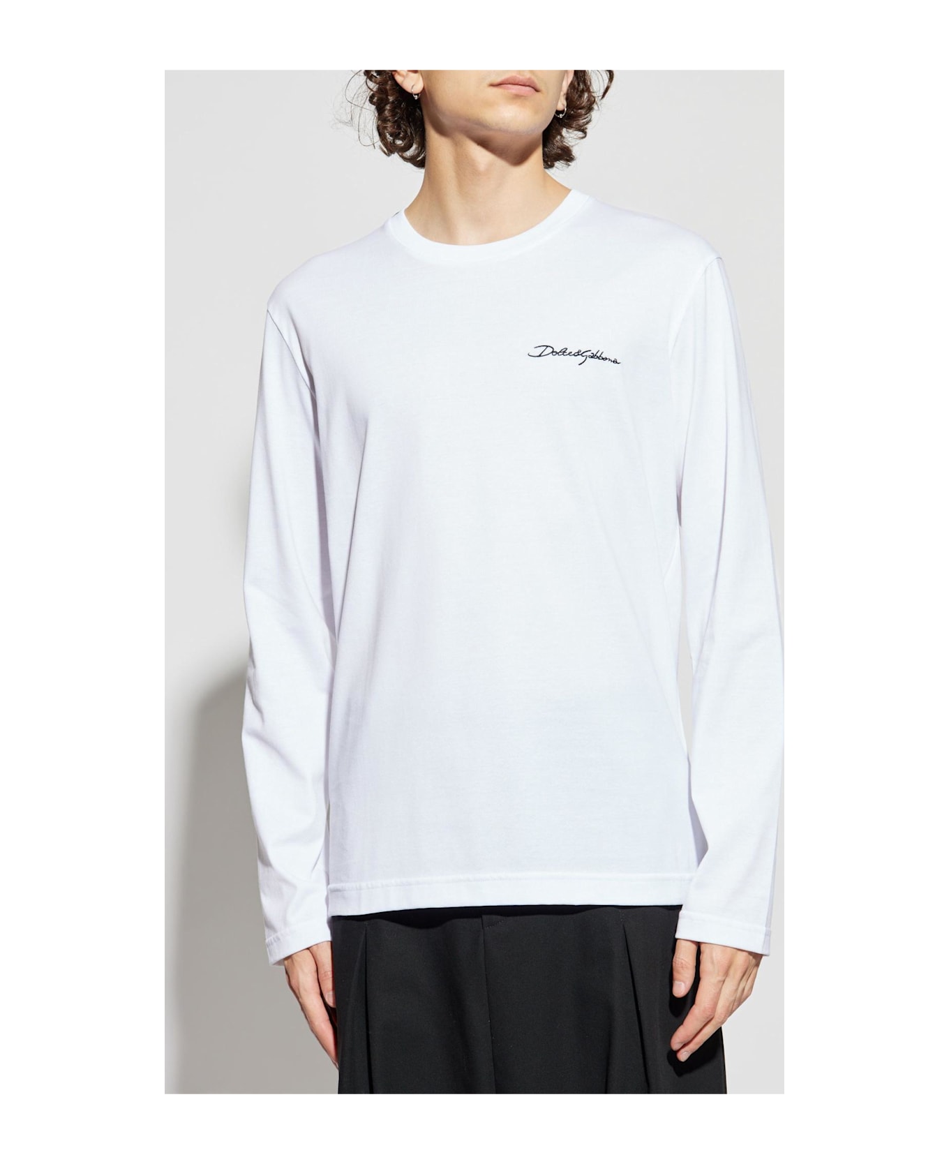 Dolce 
Gabbana Long-sleeve T-shirt - White