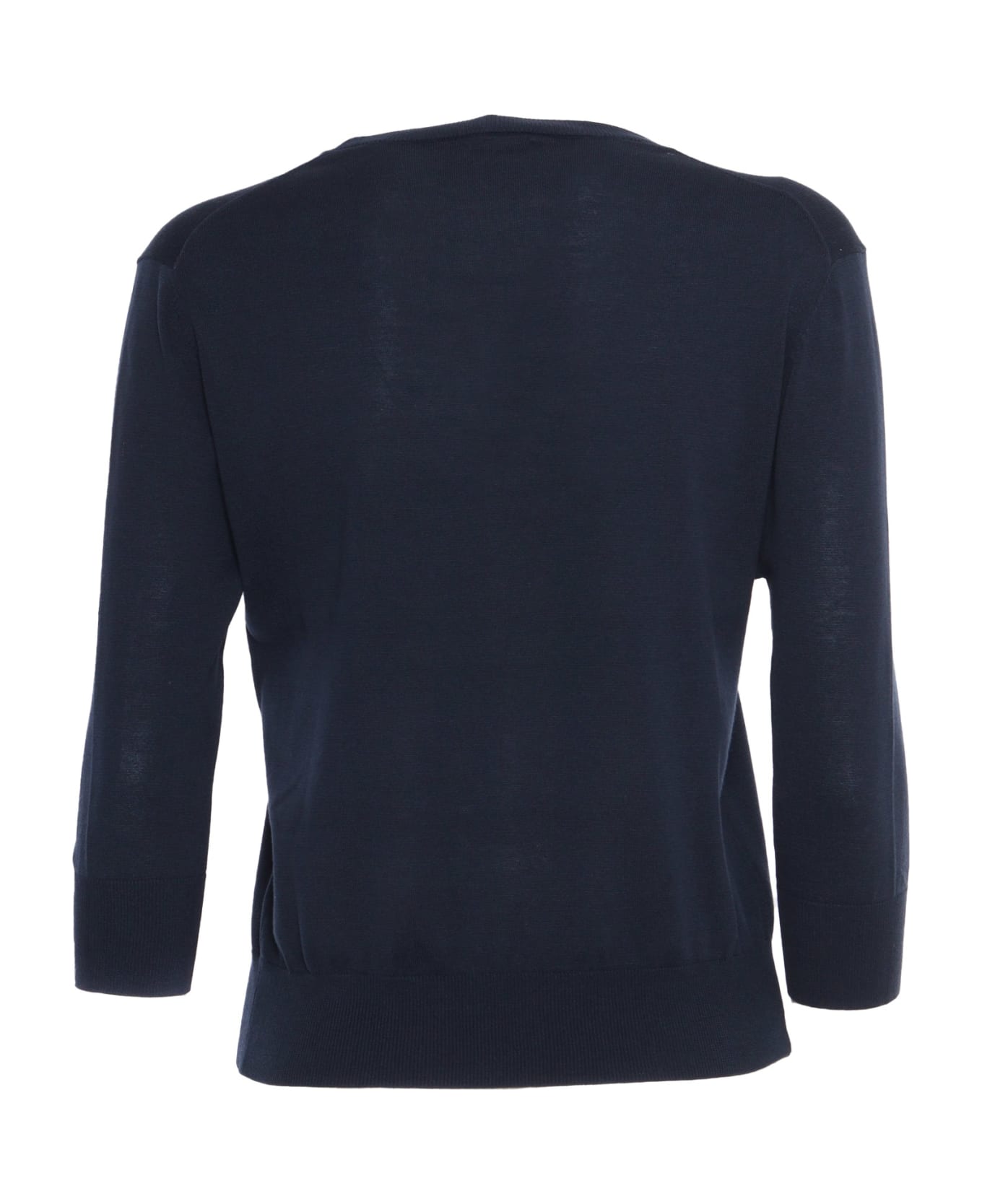 Aspesi Blue Knitted Sweater - BLUE ニットウェア