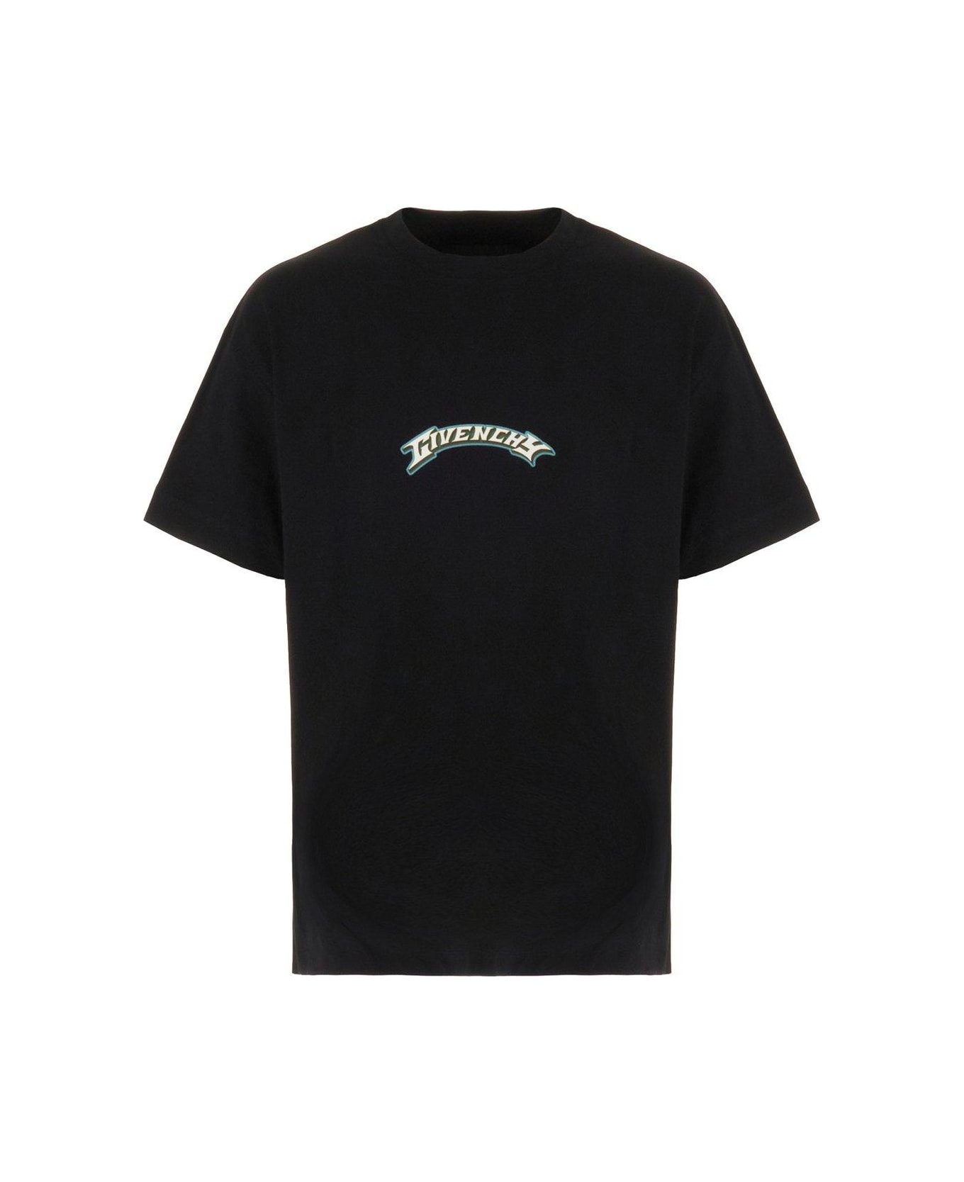 Givenchy Dragon Printed Crewneck T-shirt - Black