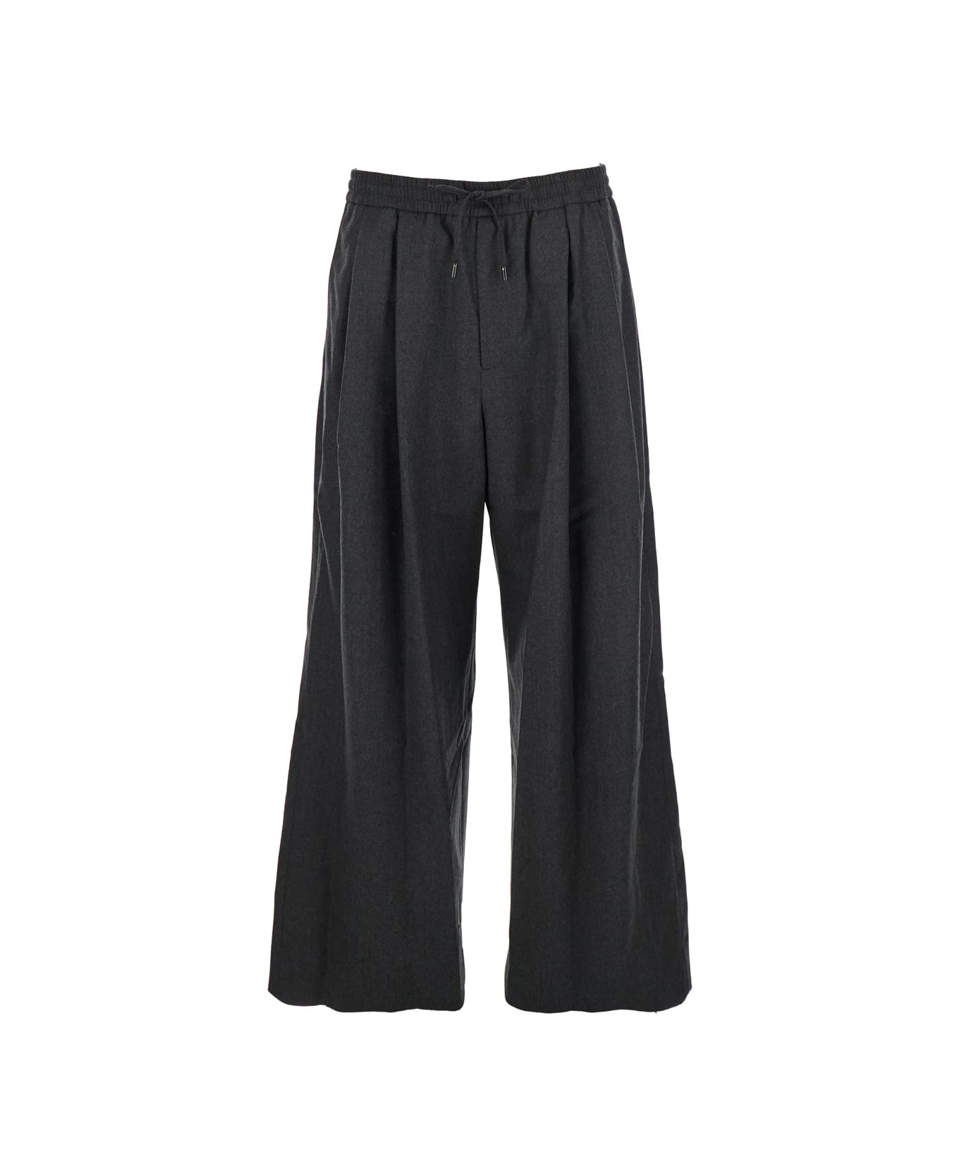 Juun.J Milled Wool Pants - Grey