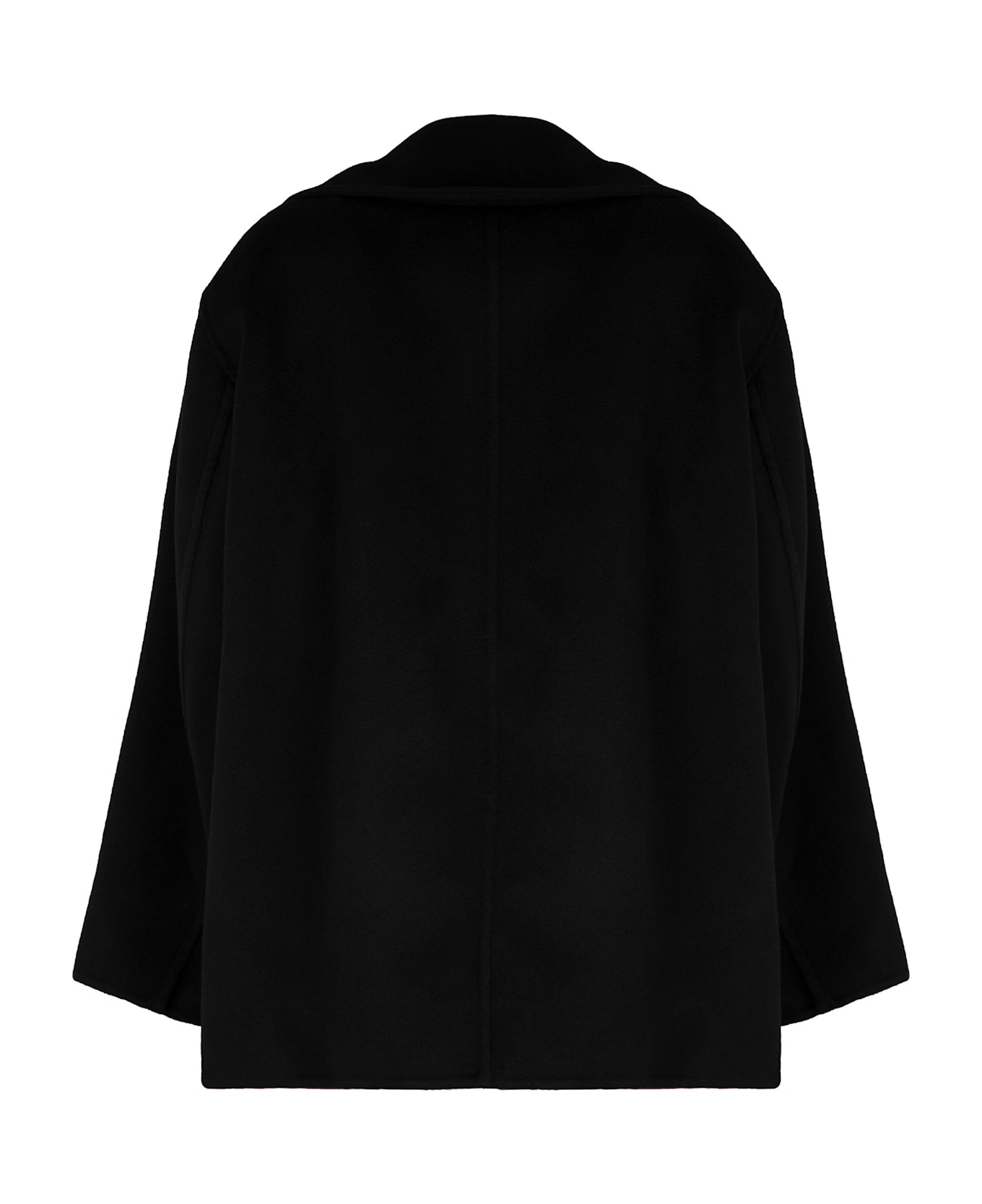 Saint Laurent Virgin Wool Double-breasted Peacoat