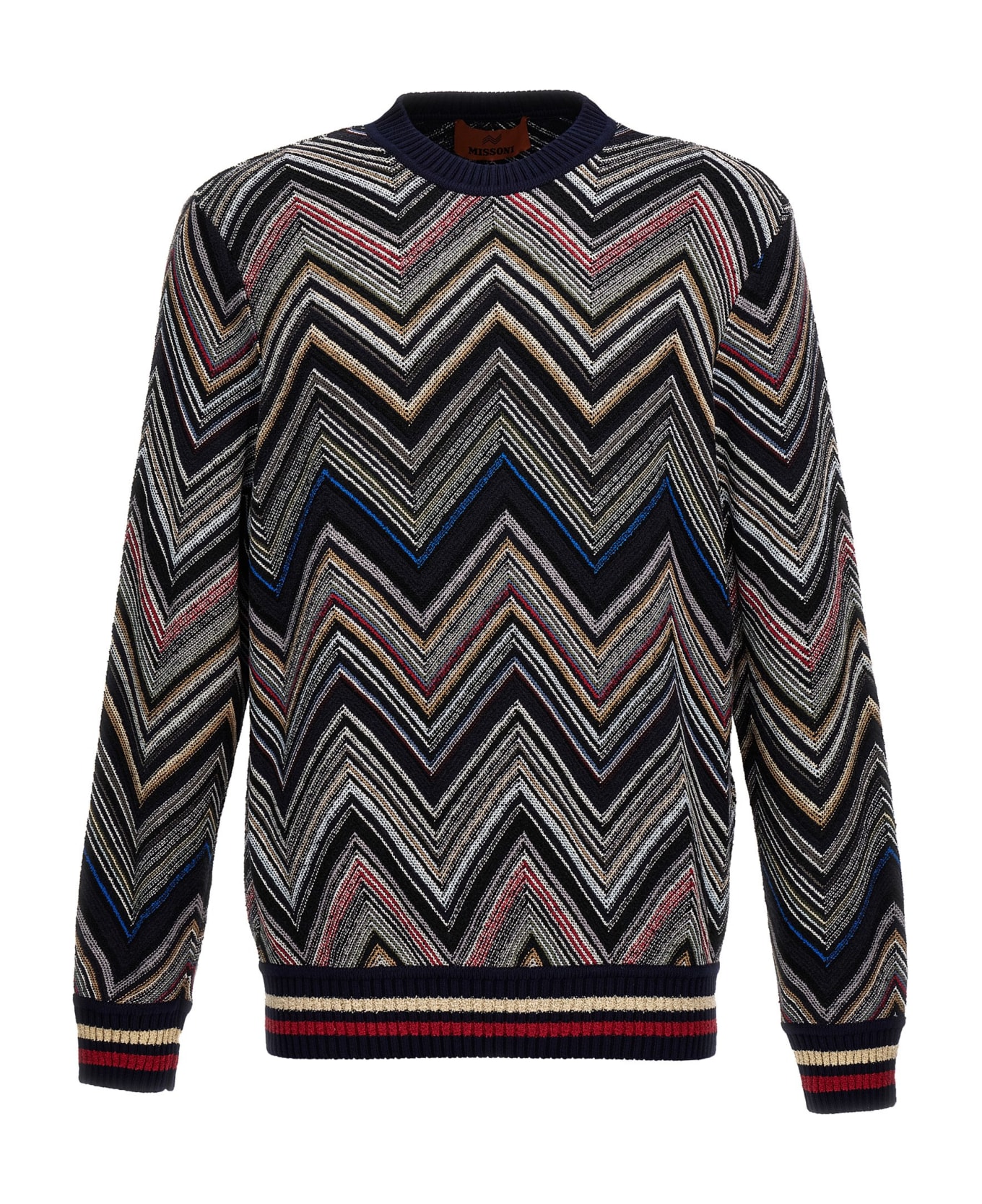 Missoni 'zig Zag' Sweater - Multicolor ニットウェア