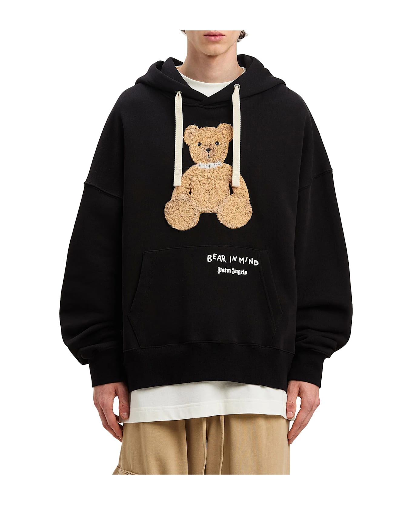 Palm Angels Bear In Mind Hoodie - Black