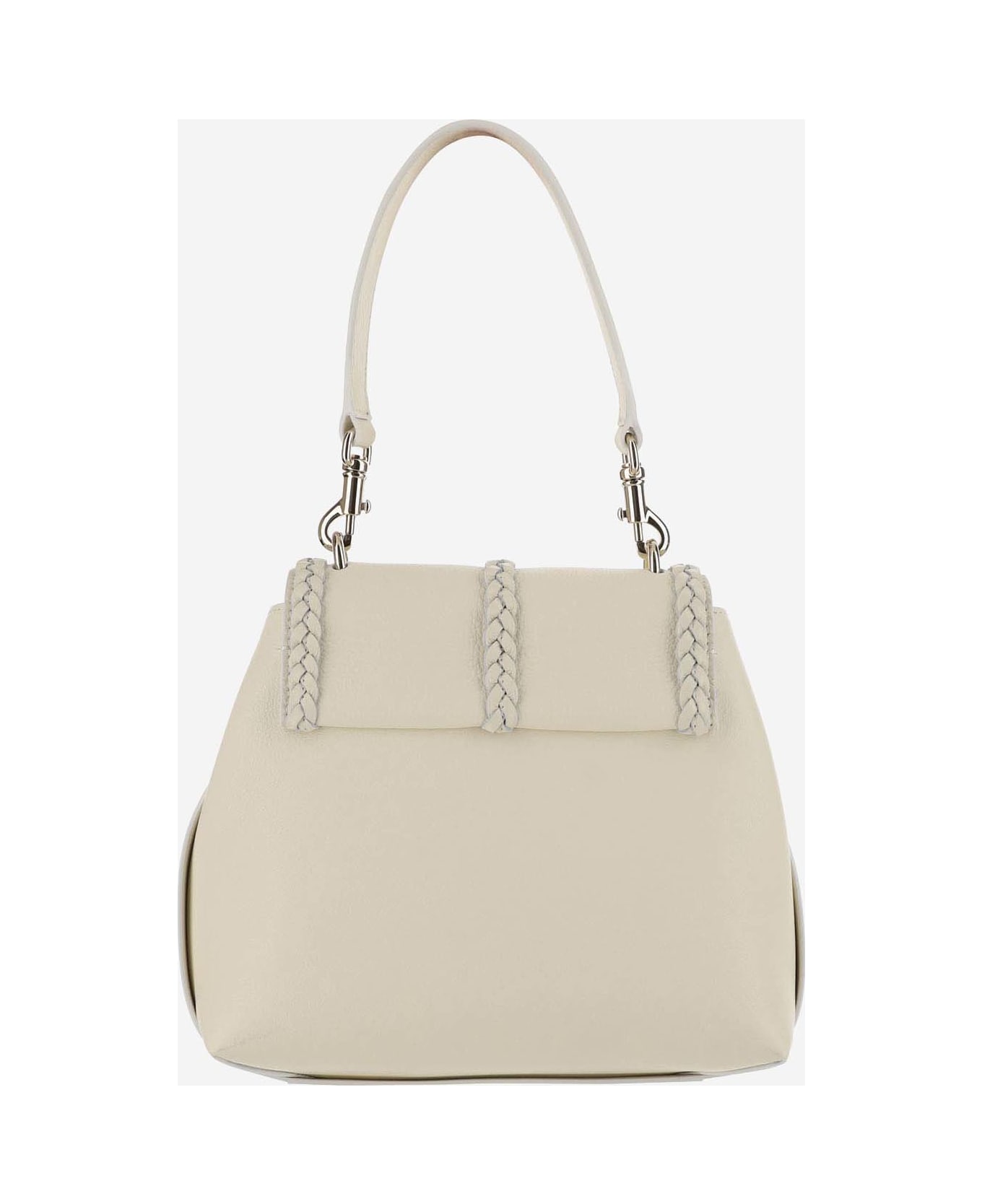 Chloé Small Penelope Shoulder Bag - White