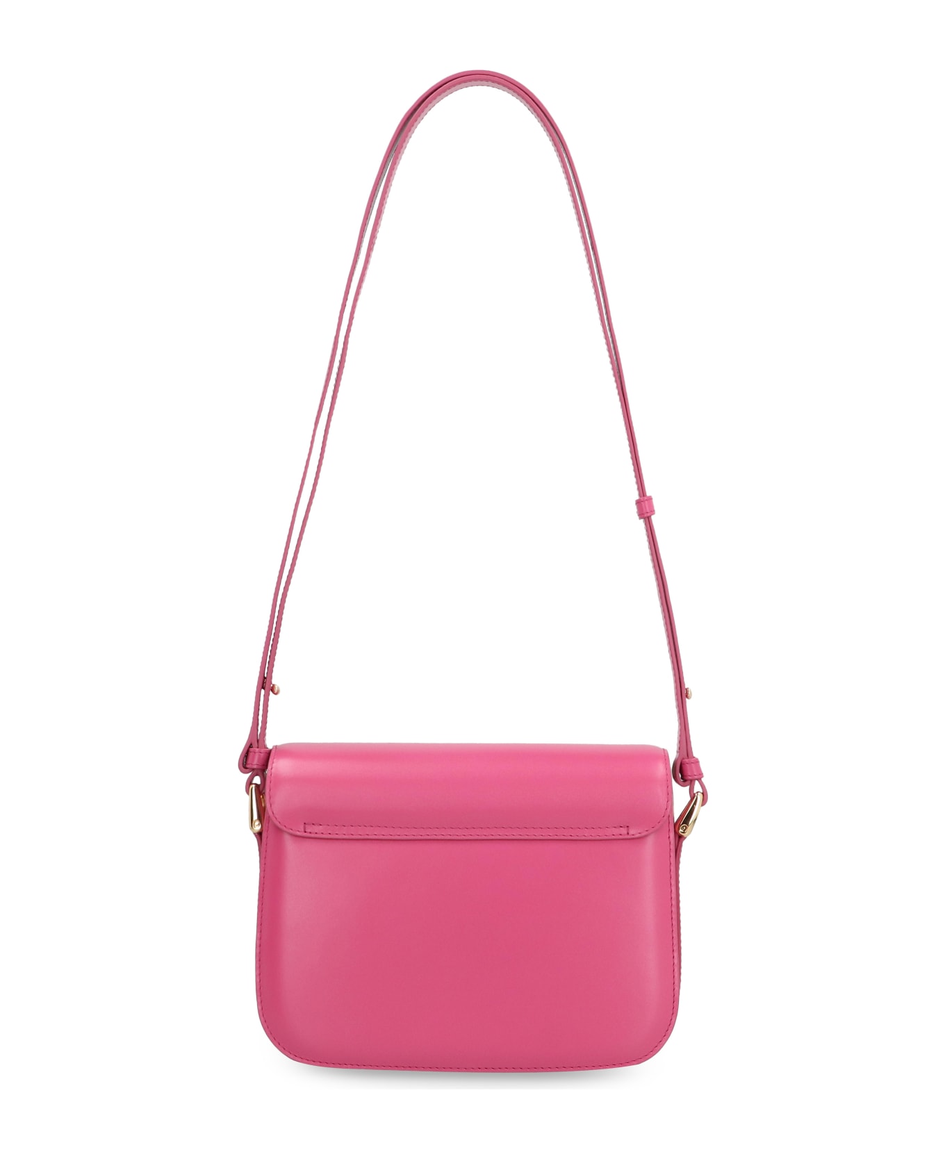 A.P.C. Grace Leather Crossbody Bag - Pink ショルダーバッグ