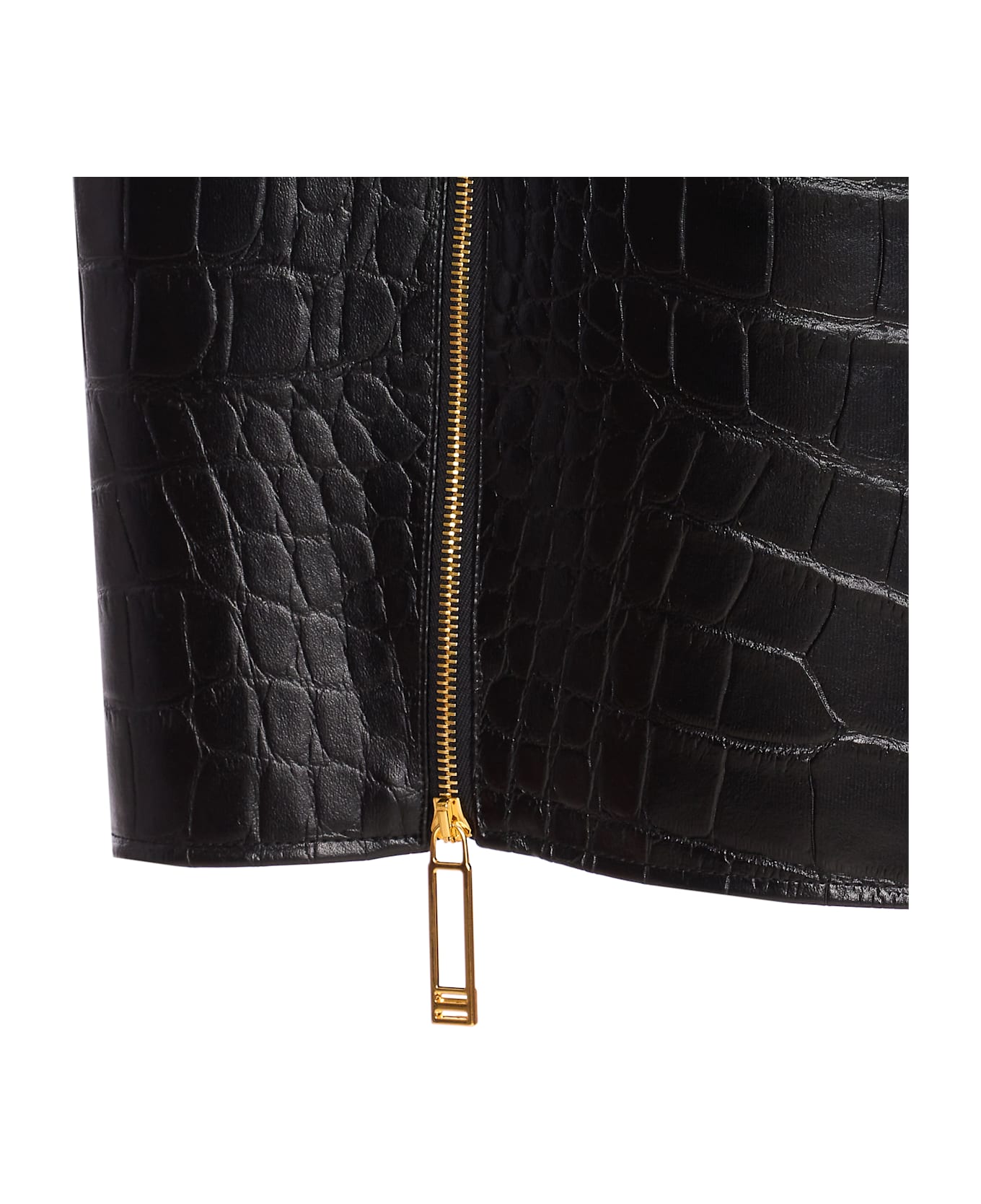 Elisabetta Franchi Midi Skirt - Black