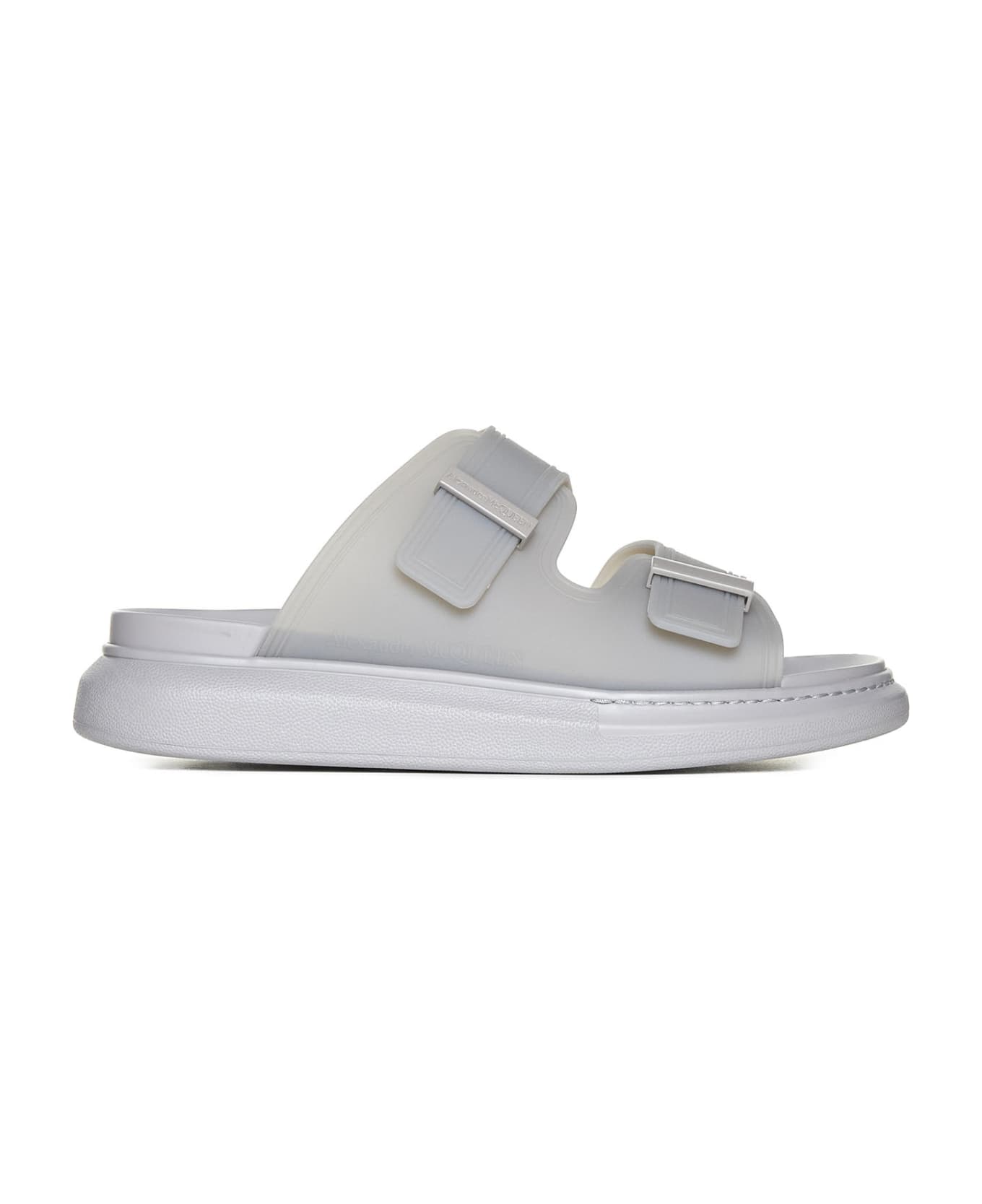 Alexander McQueen Sandal Slides - Grey