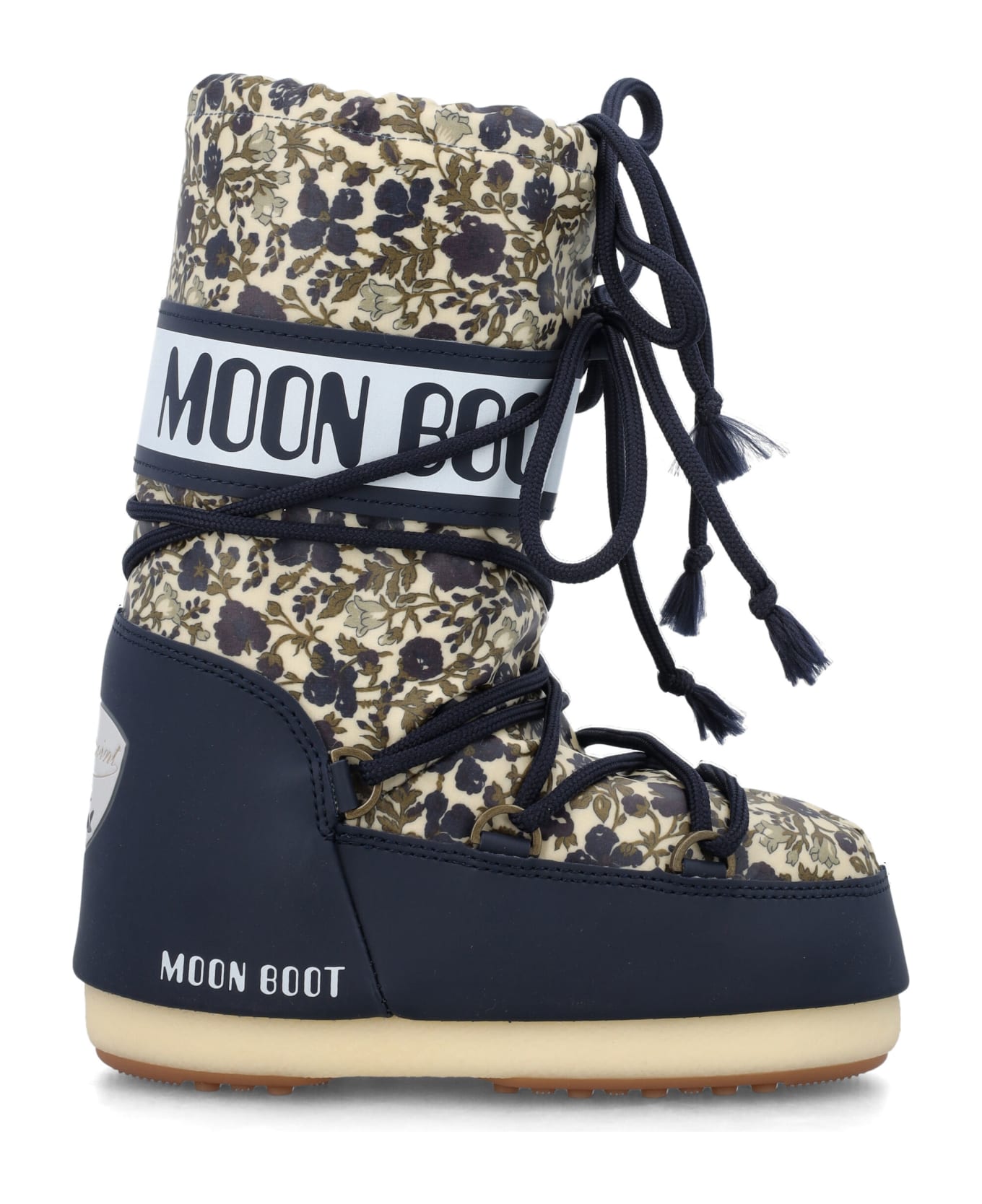 Bonpoint Moon Boot Icon High Boots - BEIGE