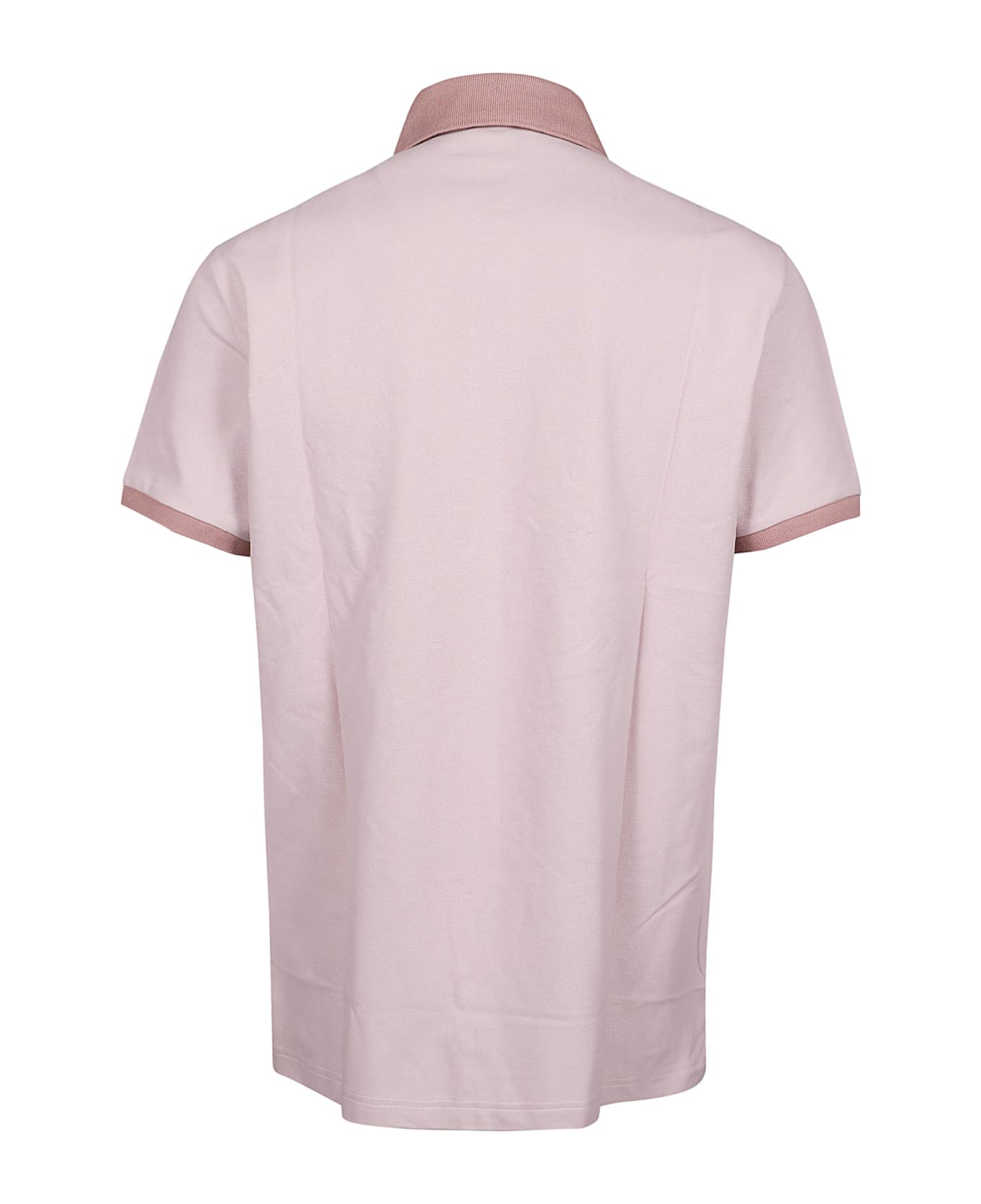 Etro Roma Short Sleeve Polo Shirt - Rosa